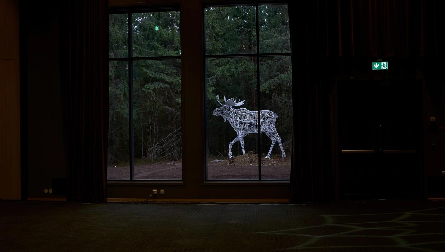 moose-outside-conference-room