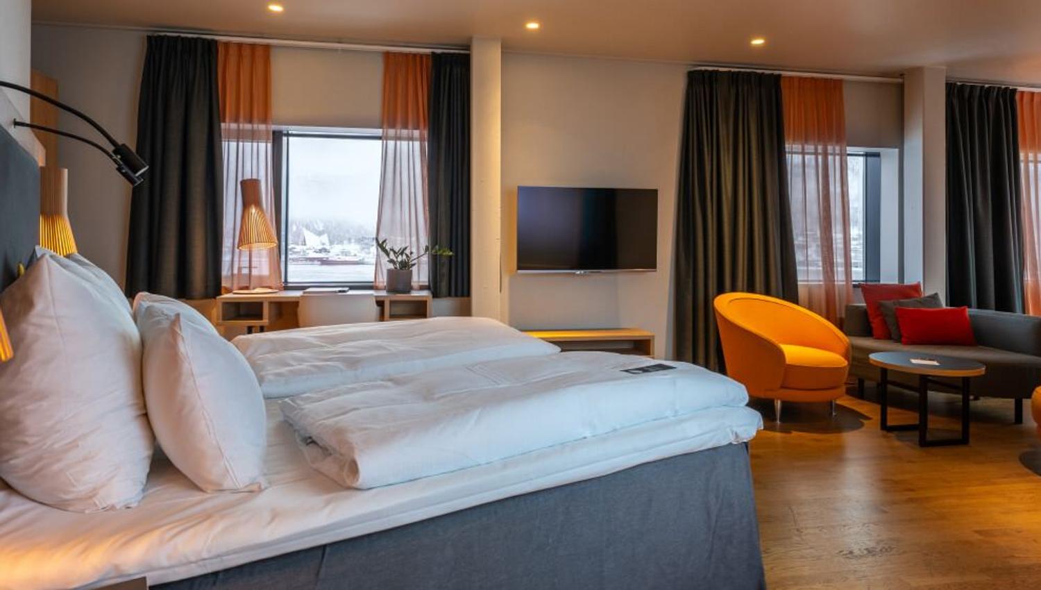 Hotellrom på Clarion Hotel The Edge
