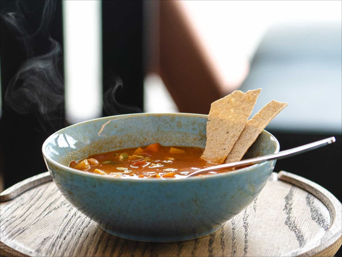 Soup is optional on the tour