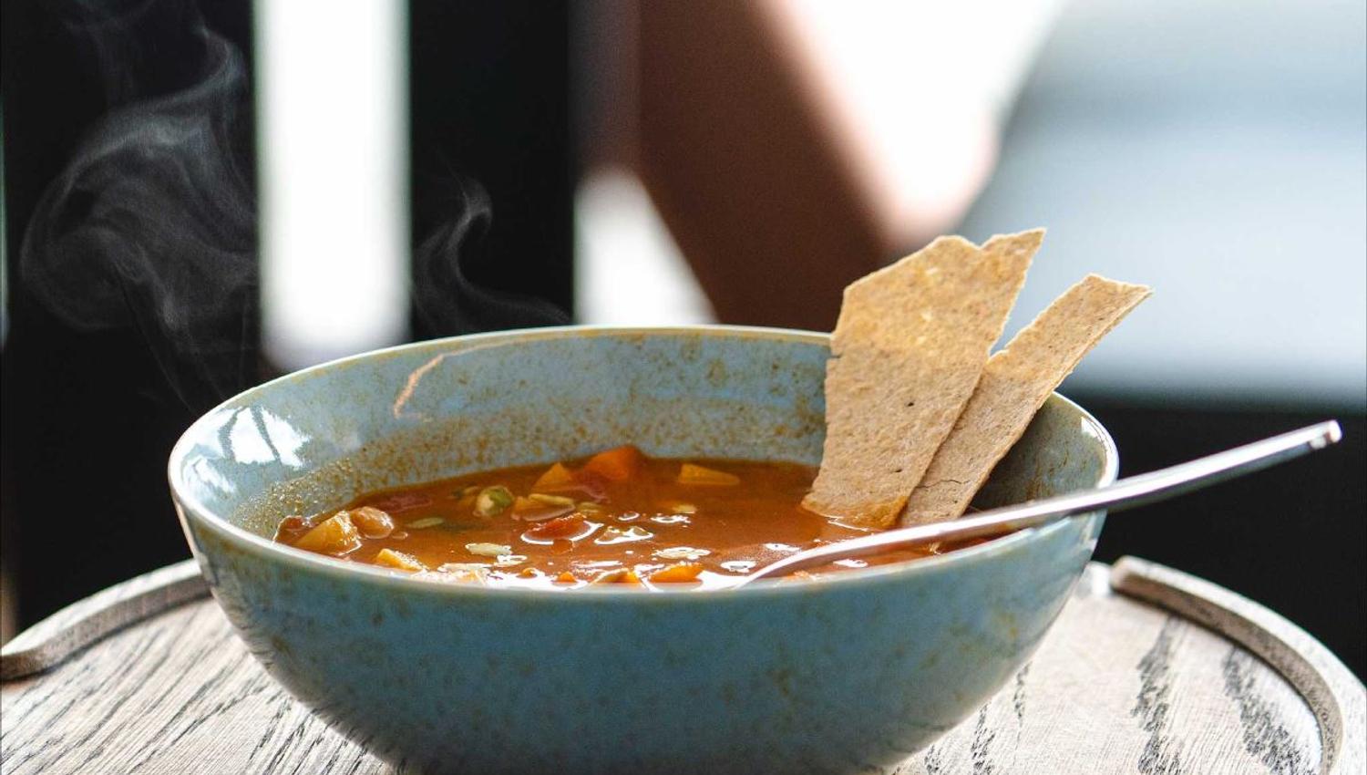 Soup is optional on the tour