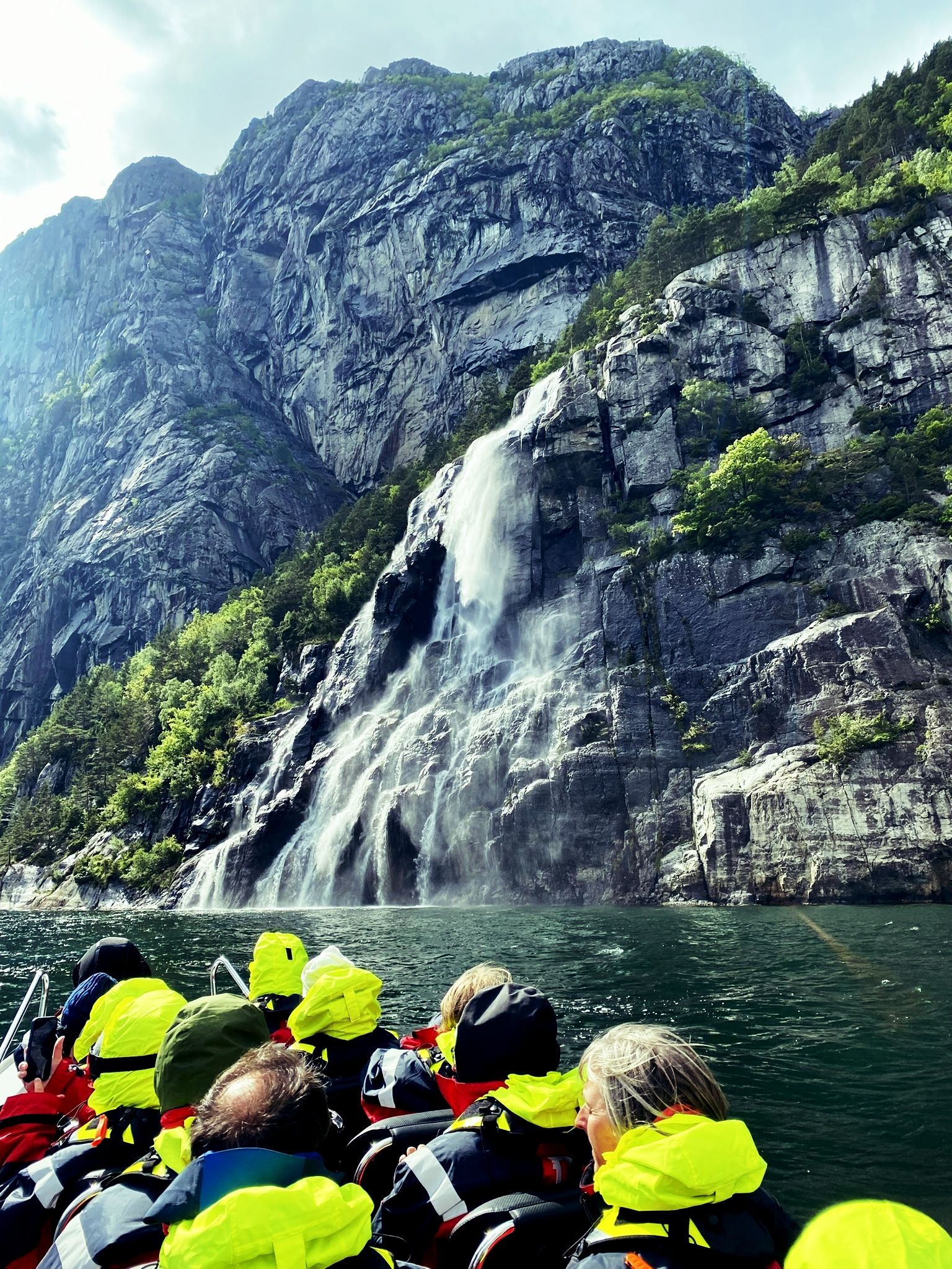 Sightseeing with Stavanger RIB in the Lysefjorden