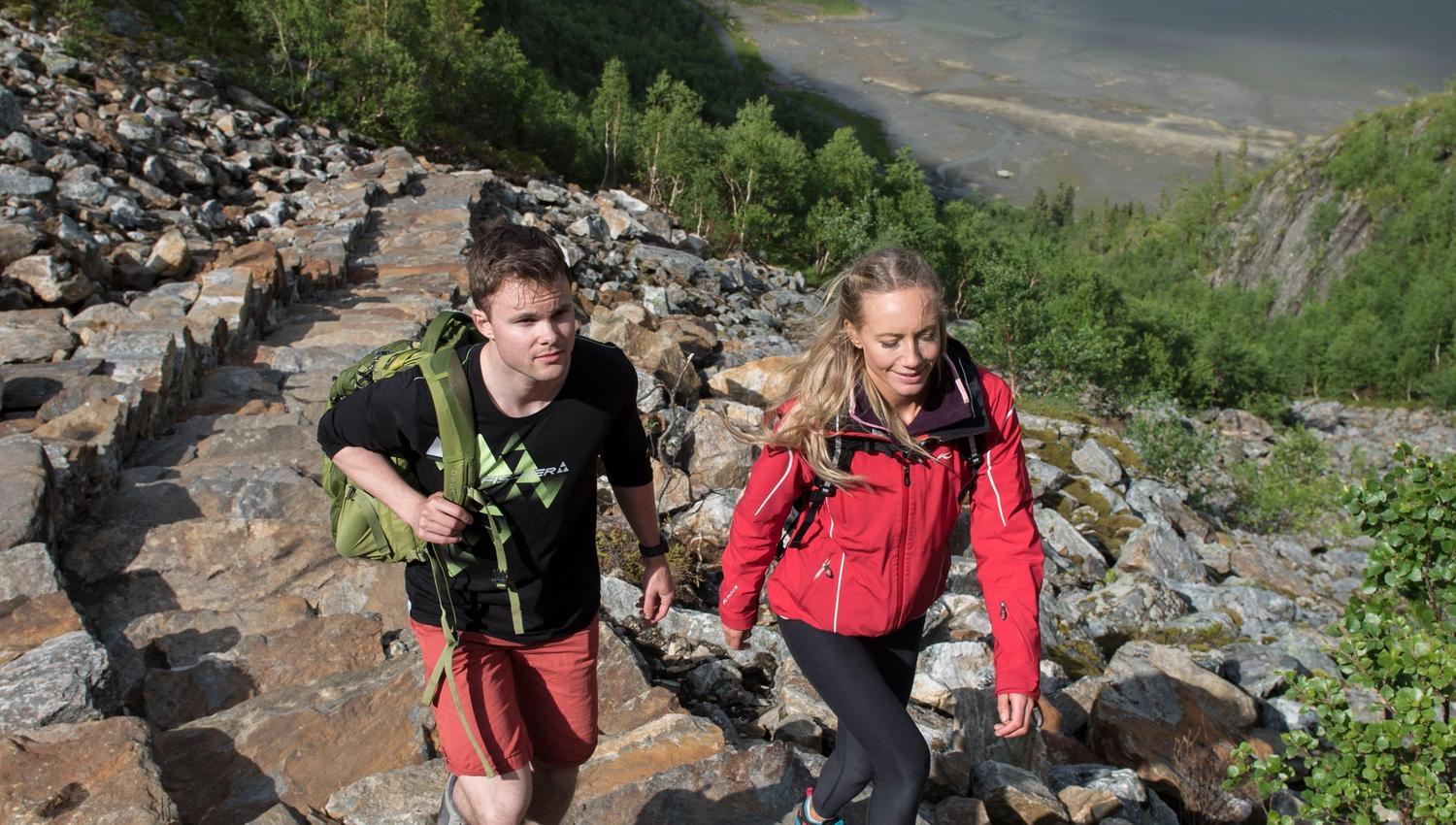 The Helgeland-steps in Mosjøen