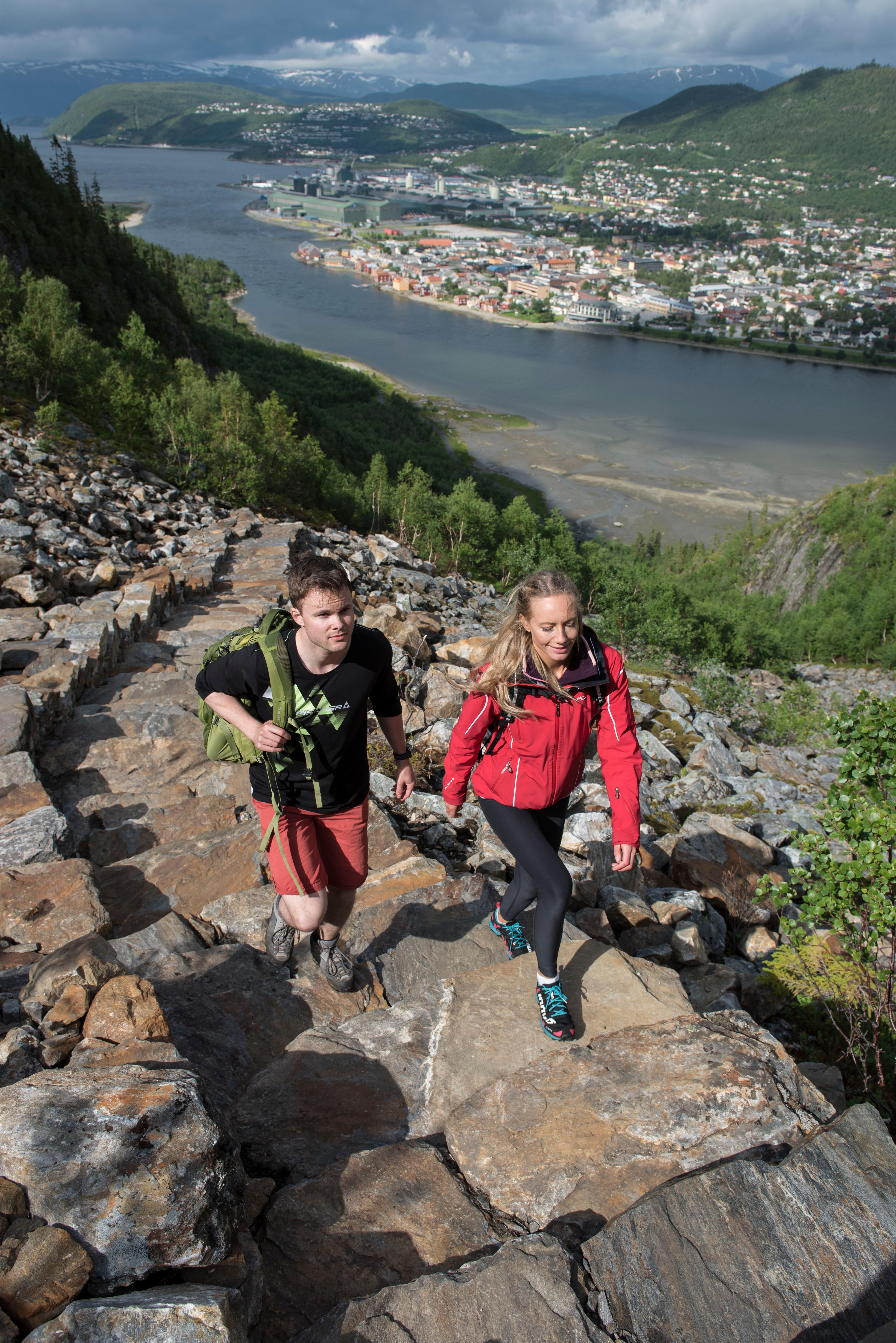 The Helgeland-steps in Mosjøen