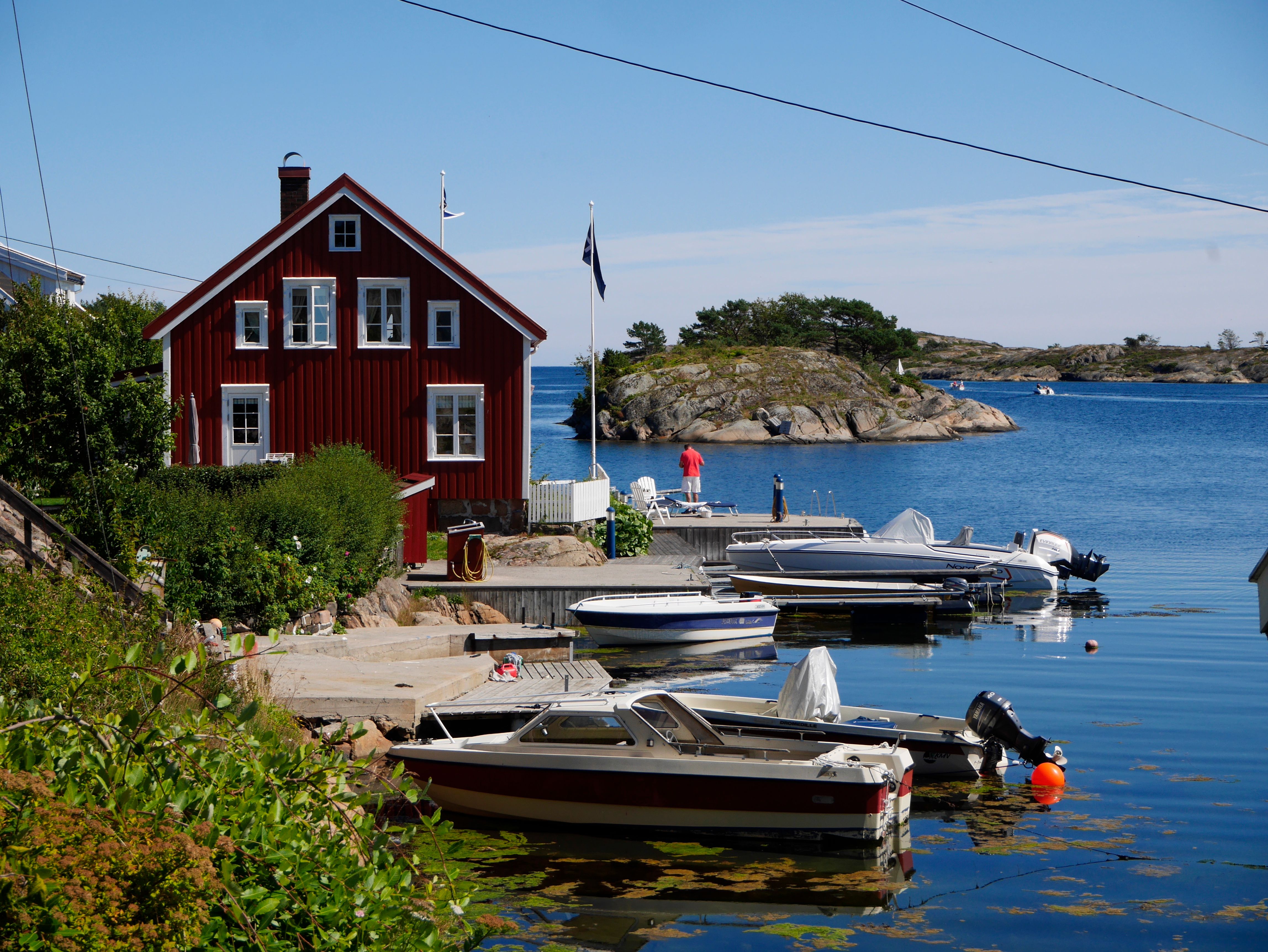 Klåholmen, Sandøya