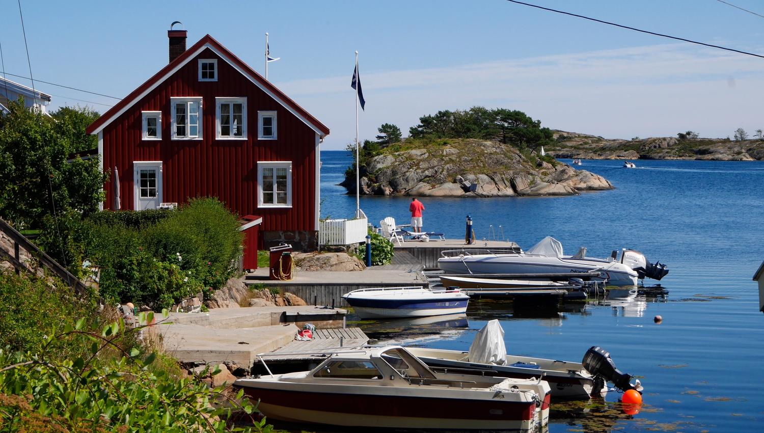 Klåholmen, Sandøya