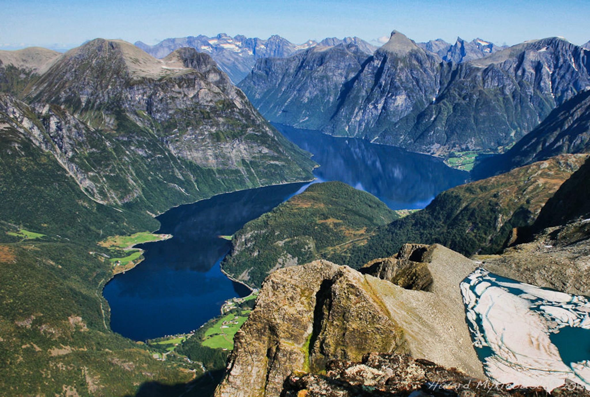 Activities at Hjørundfjorden,