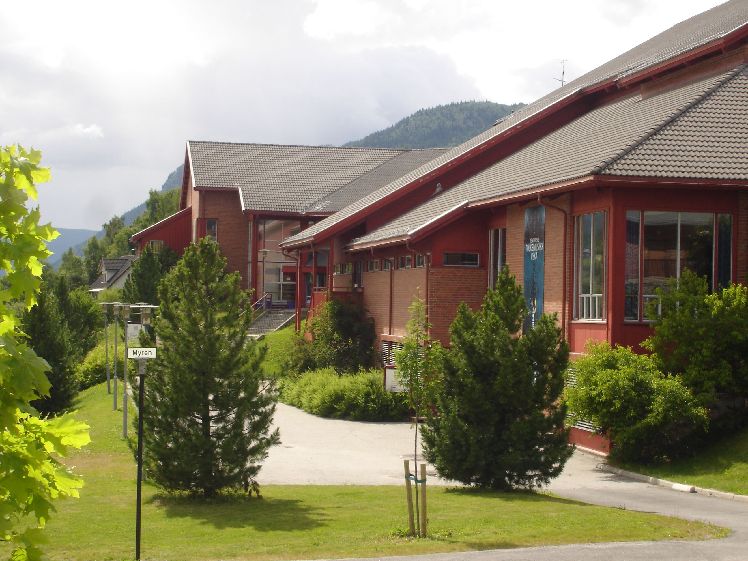 Ål kulturhus sommer