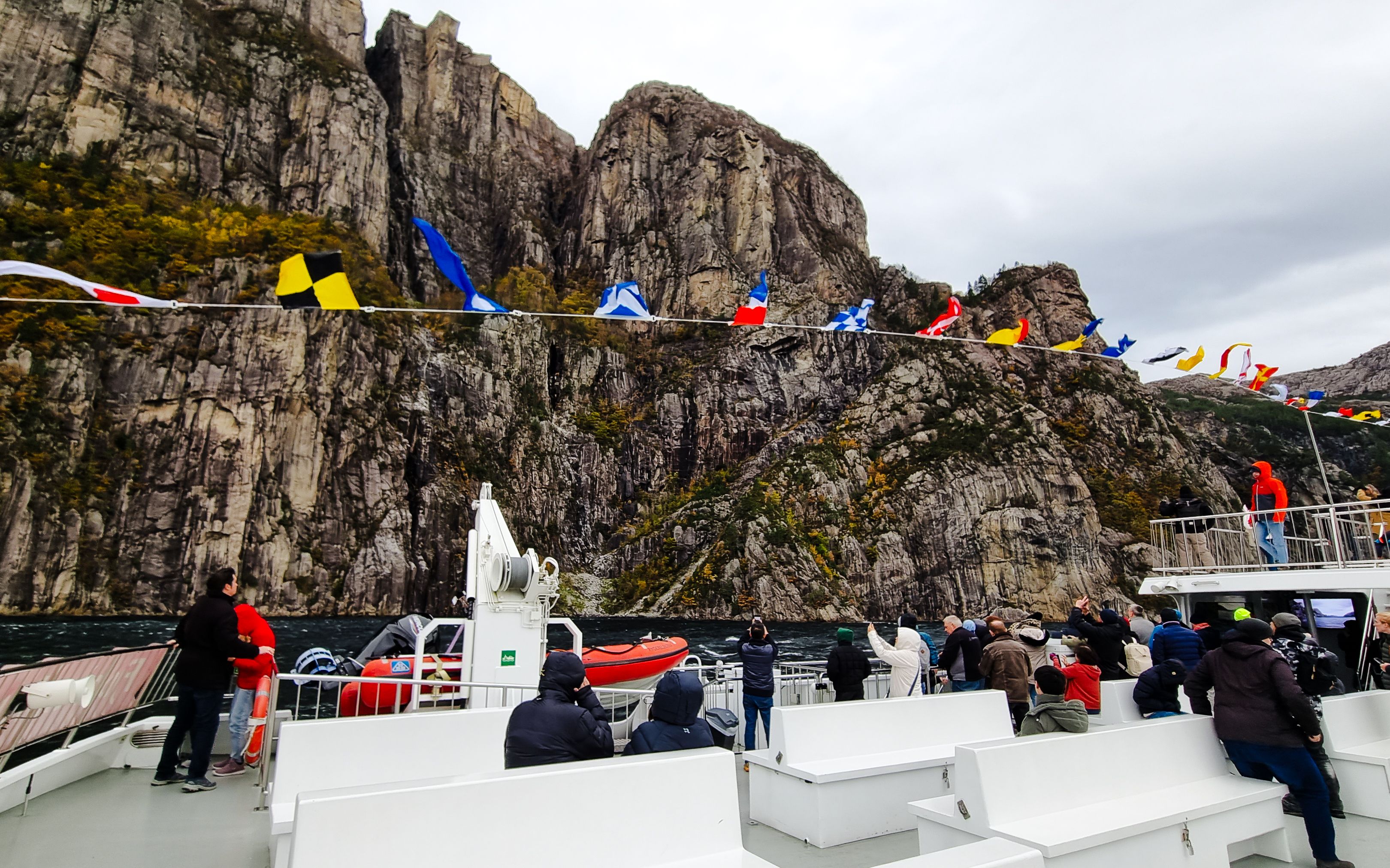 Fjord cruise on the Lysefjord