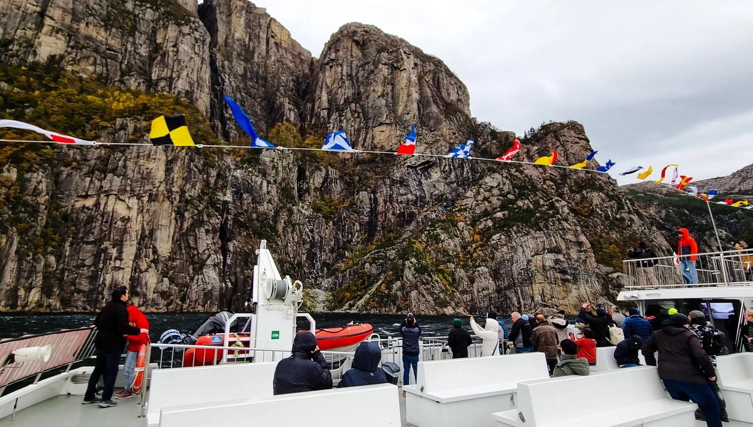 Fjord cruise on the Lysefjord