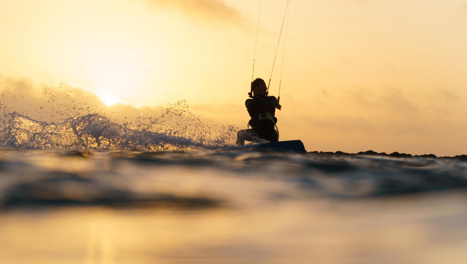 Course in kitesurfing for beginners
