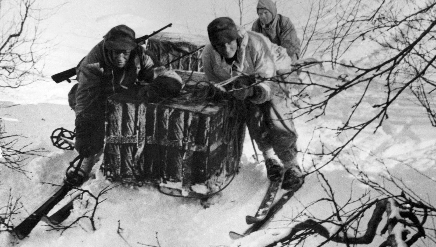 Fra filmen Kampen om tungtvannet fra 1948