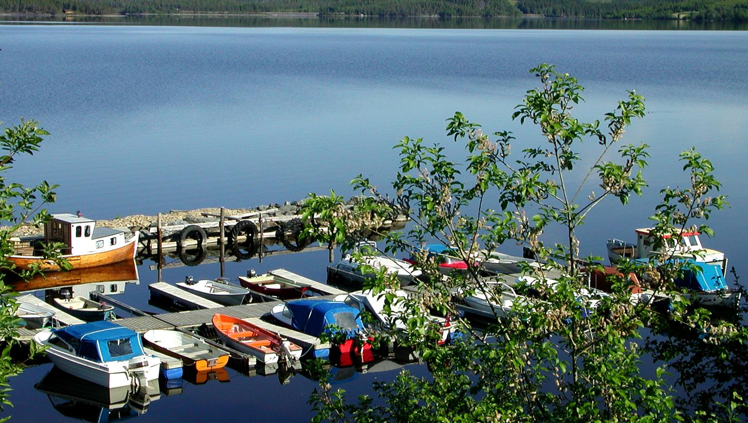 The guest dock at Føllingstua