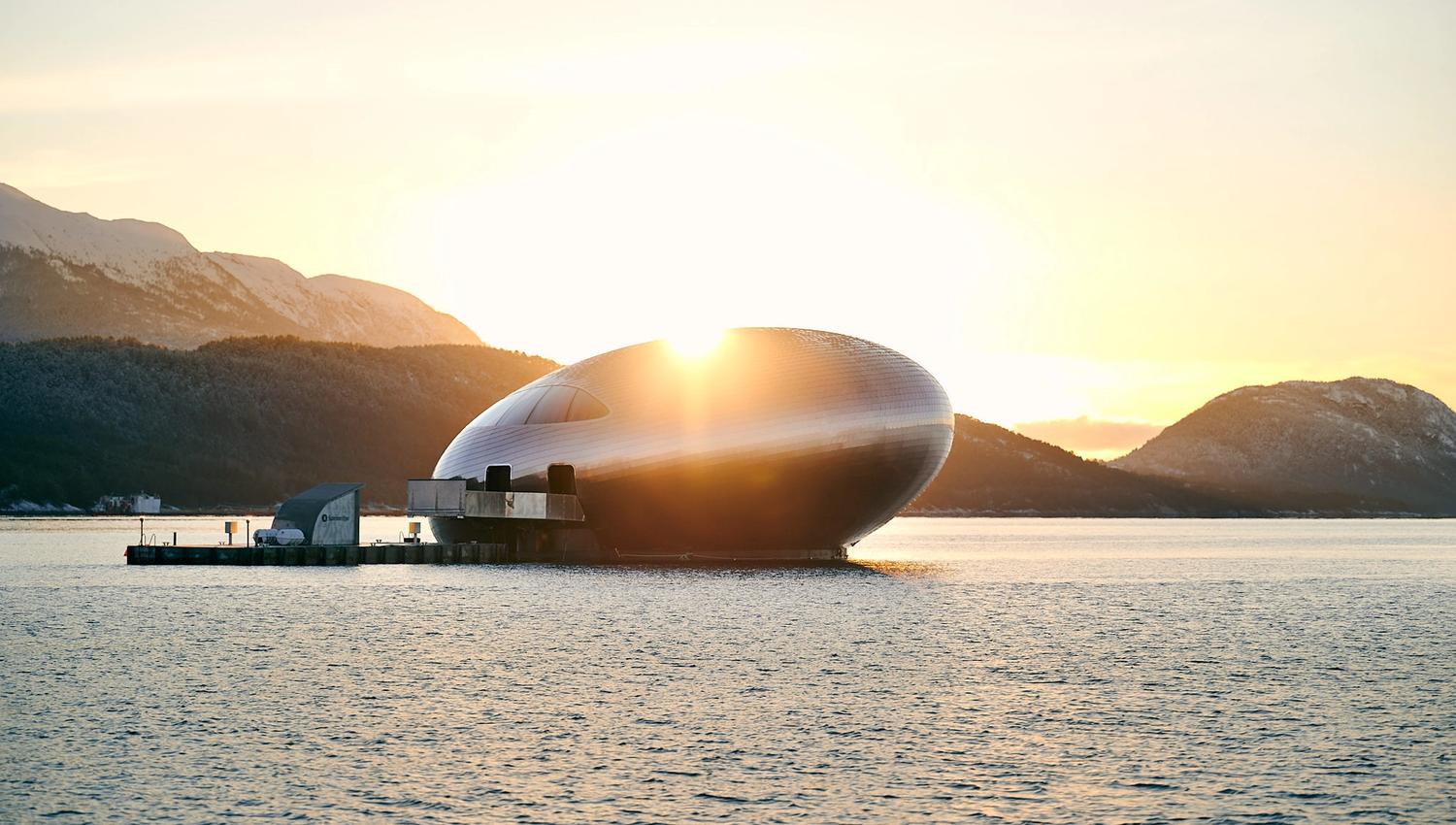 Salmon Eye during sunset