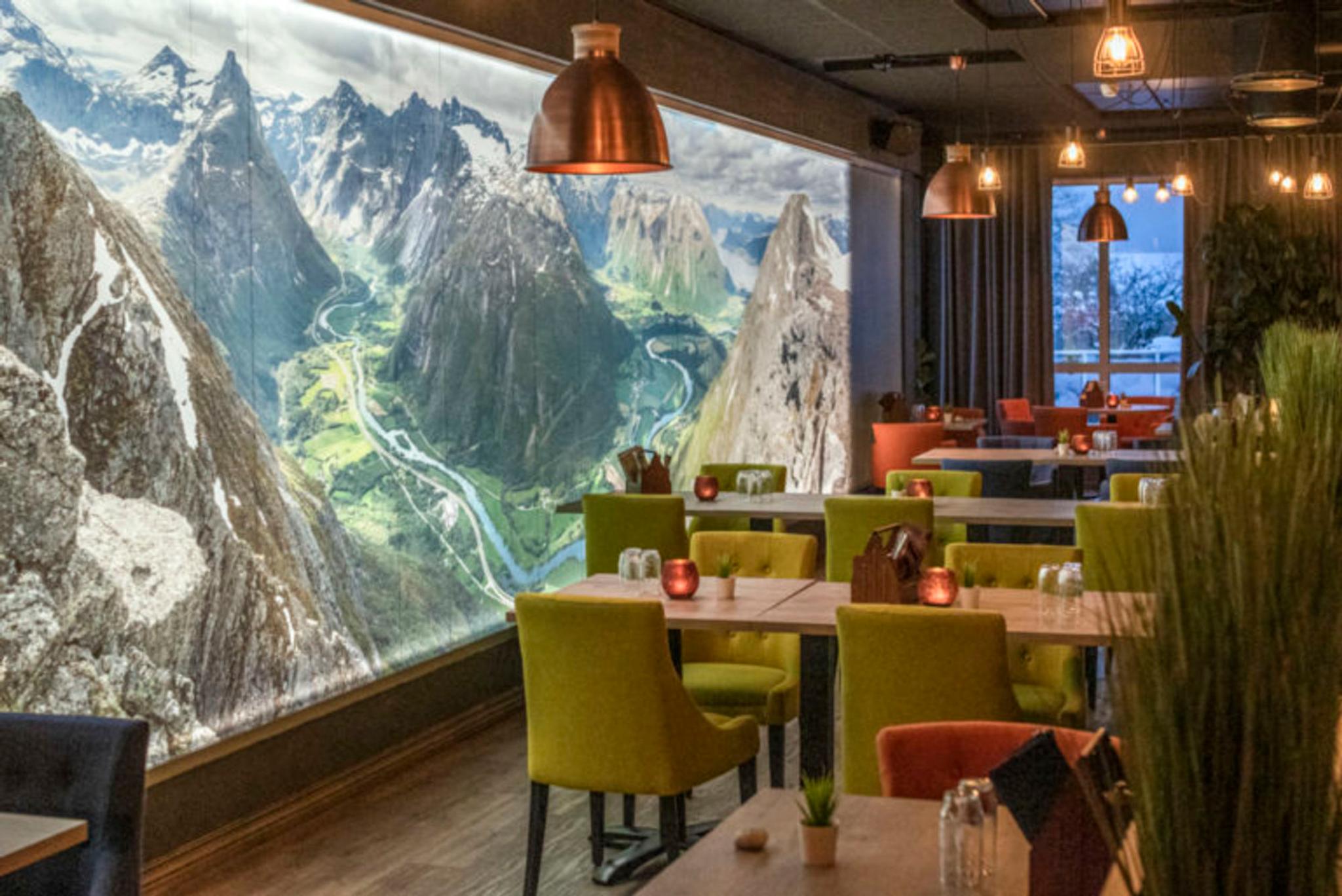 Restaurant La Vue at Grand Hotel på Åndalsnes