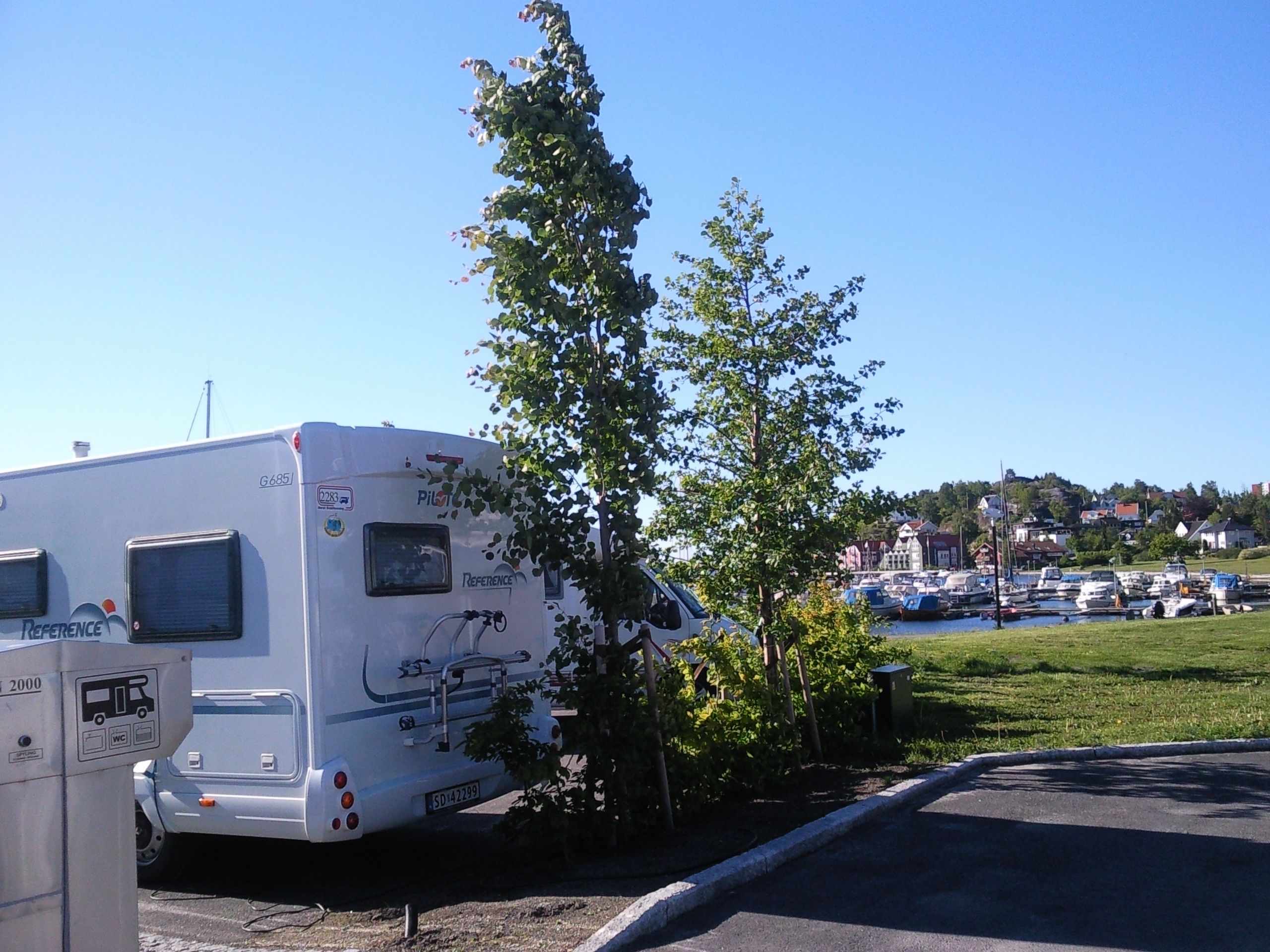 Motorhome at Sandefjord Motorhome Park