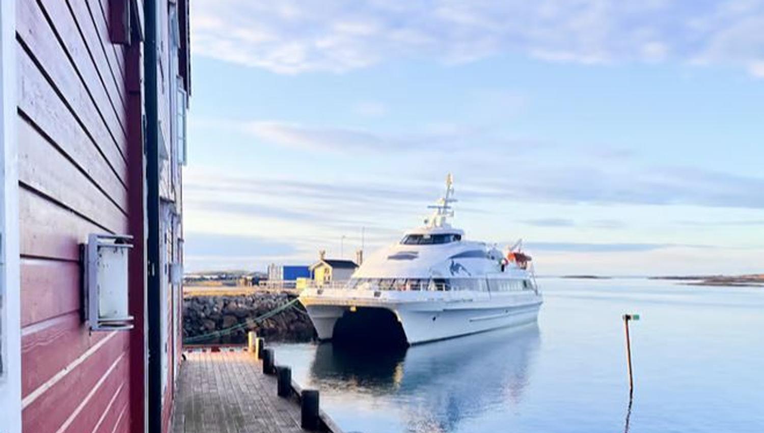 The boat at Sommarøy harbour