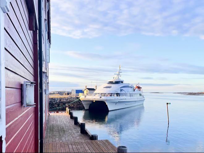The boat at Sommarøy harbour