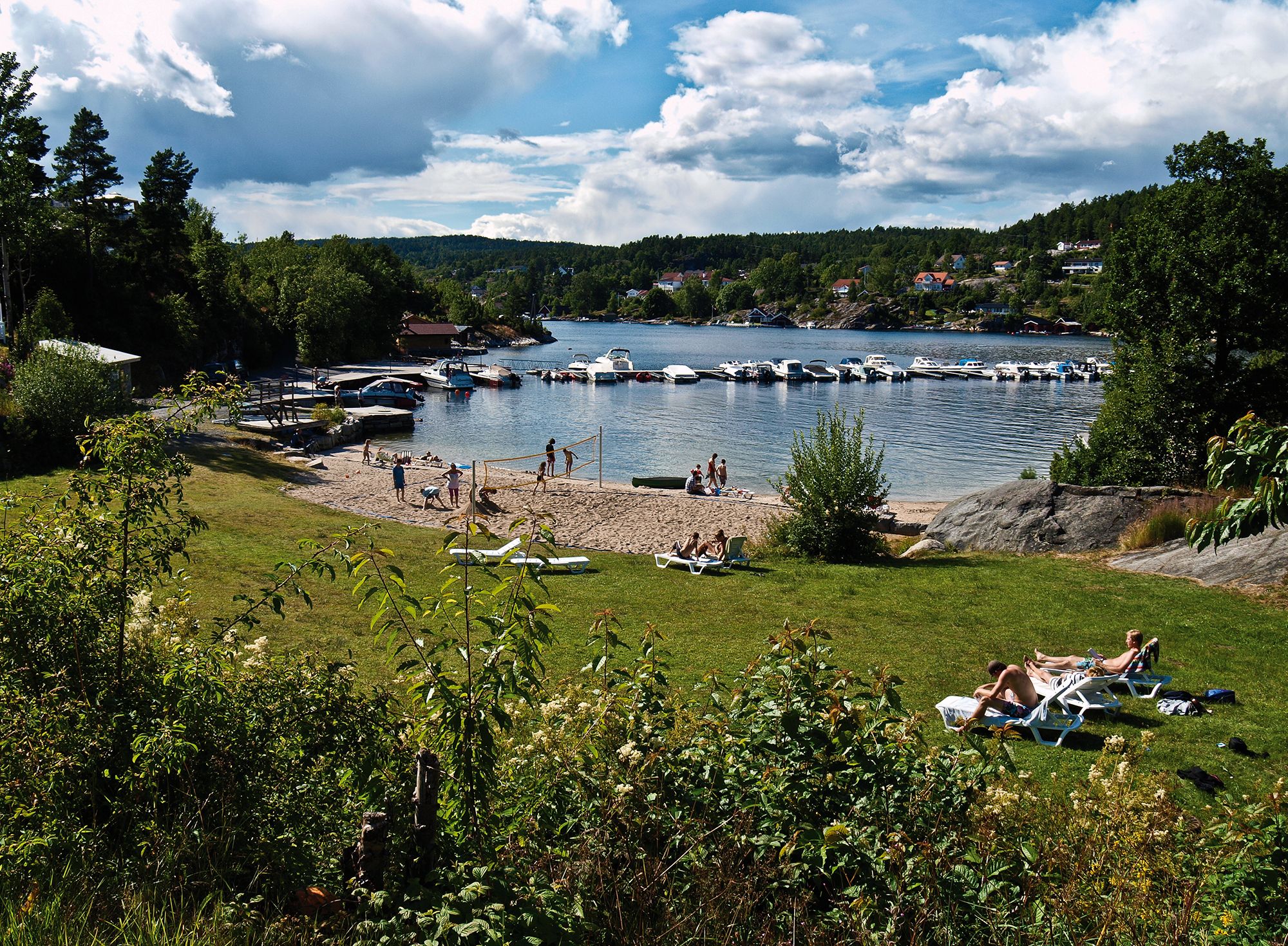 Lovisenberg Familiecamping sandstrand