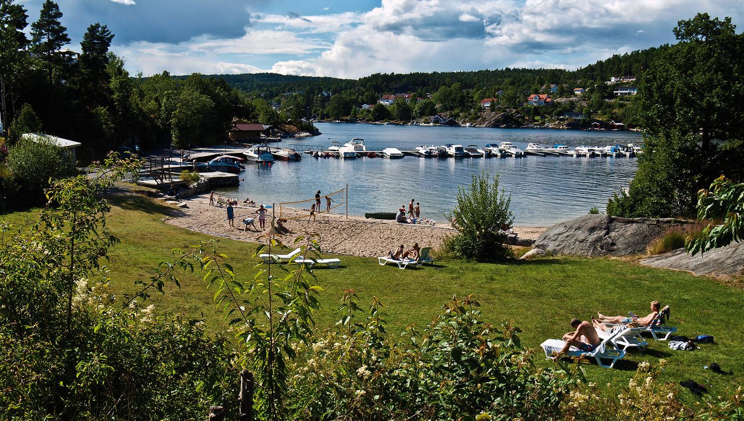 Lovisenberg Familiecamping sandstrand
