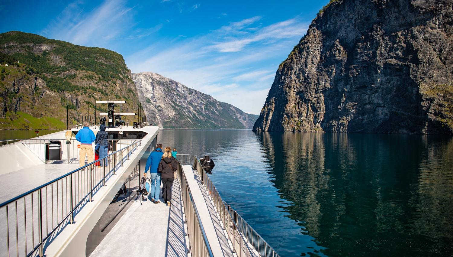 Fjordcruise på Nærøyfjorden