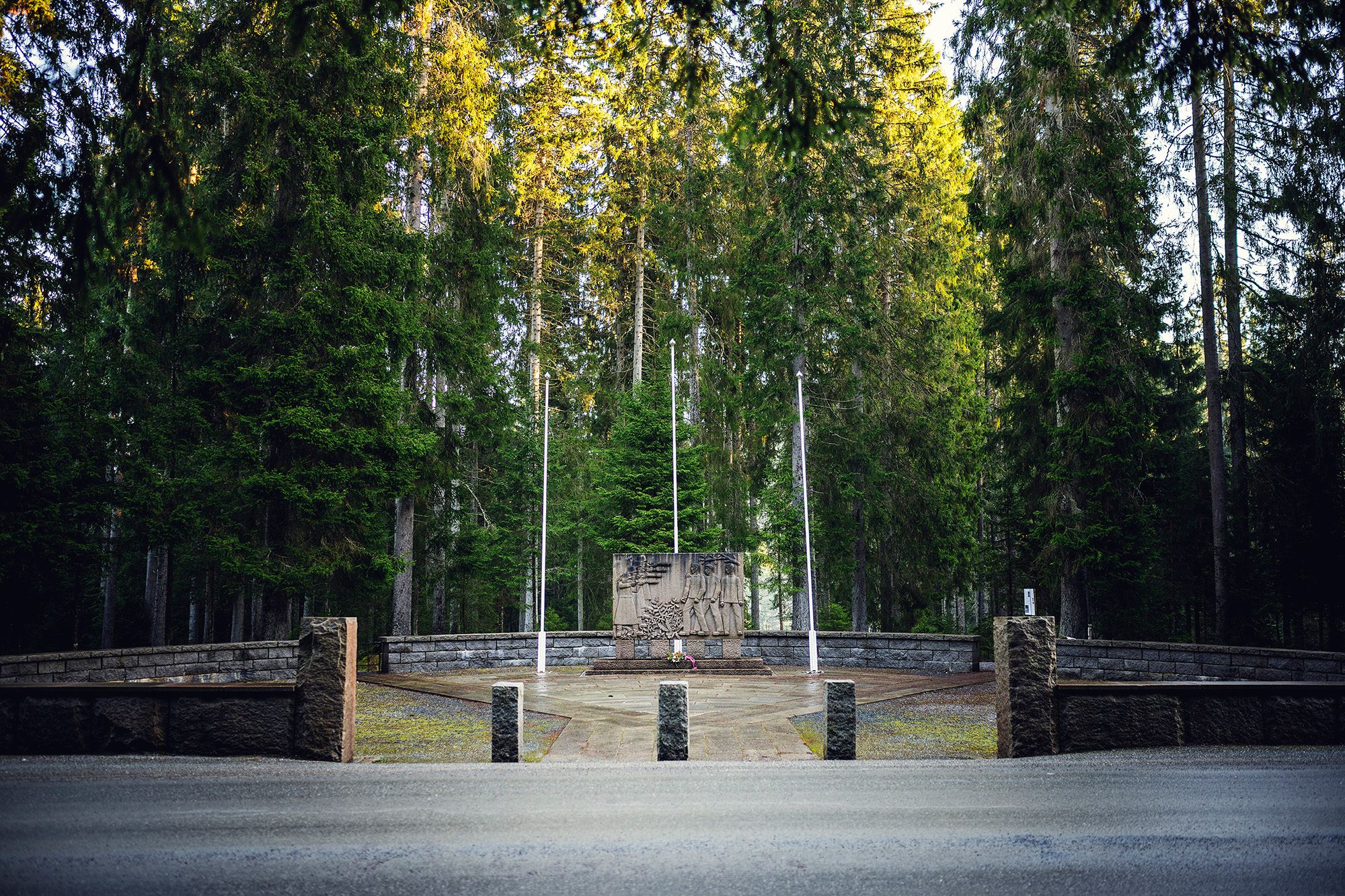 Minnesmerke i Falstadskogen