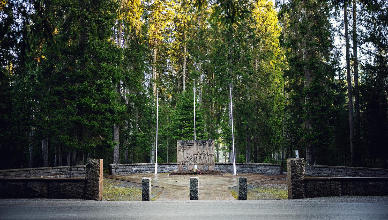 Minnesmerke i Falstadskogen