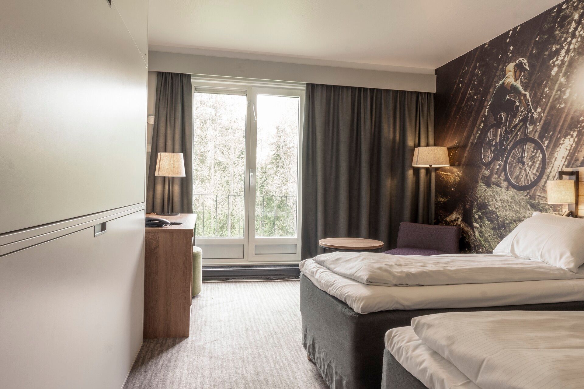 Family room at Scandic Lillehammer Hotel