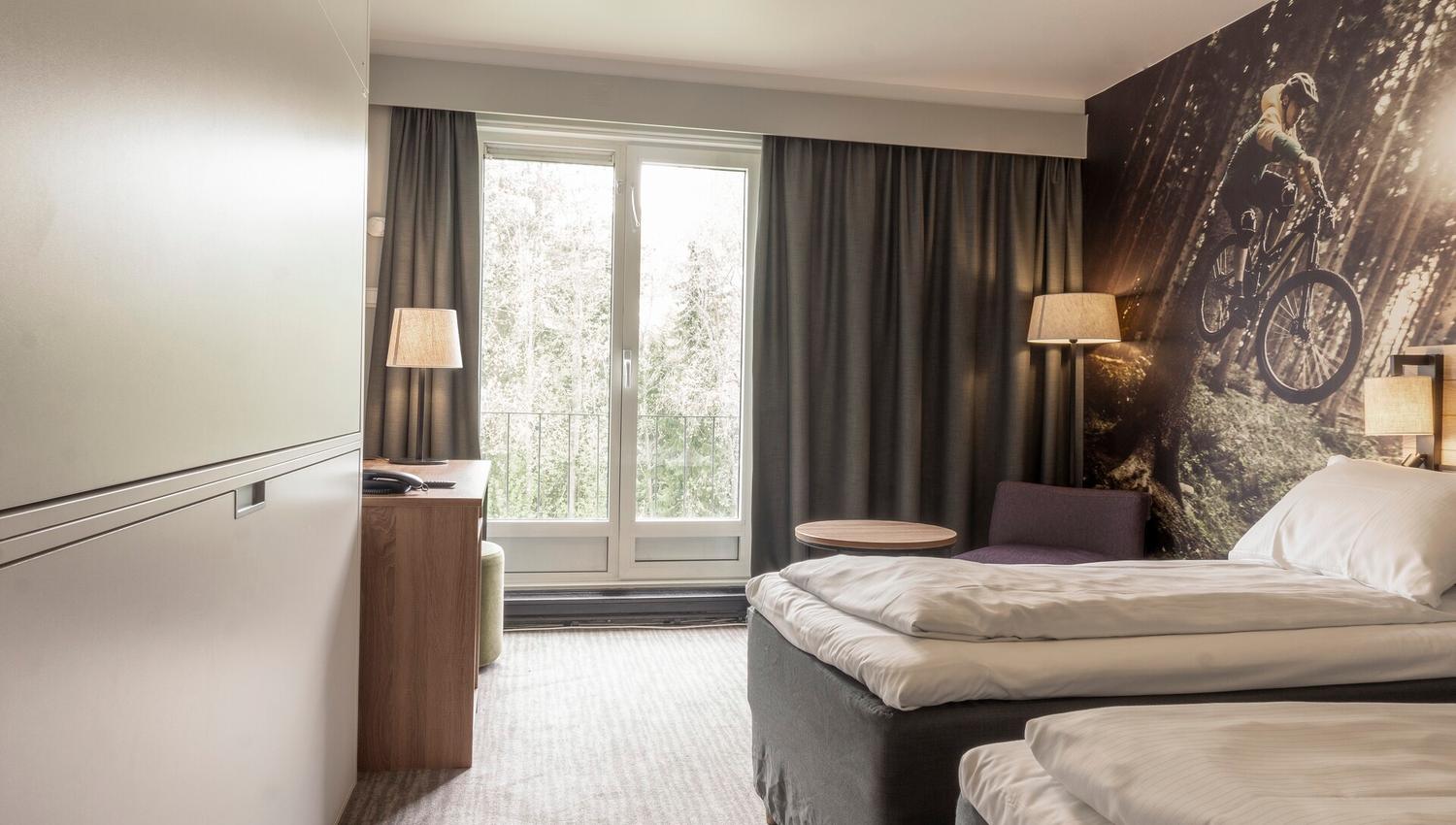 Family room at Scandic Lillehammer Hotel