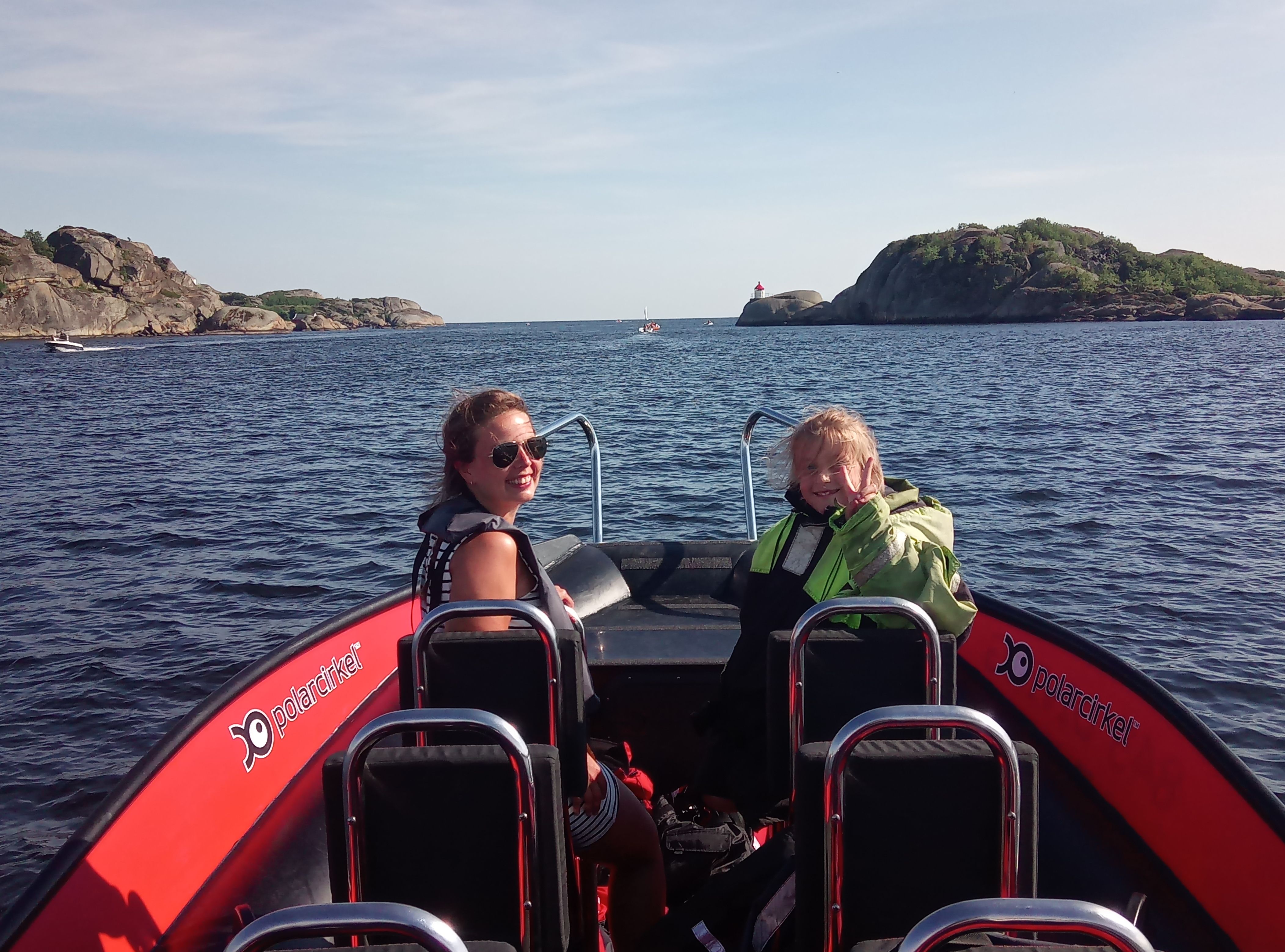 Taxibåt / RIB tur fra Stavern og Larvik