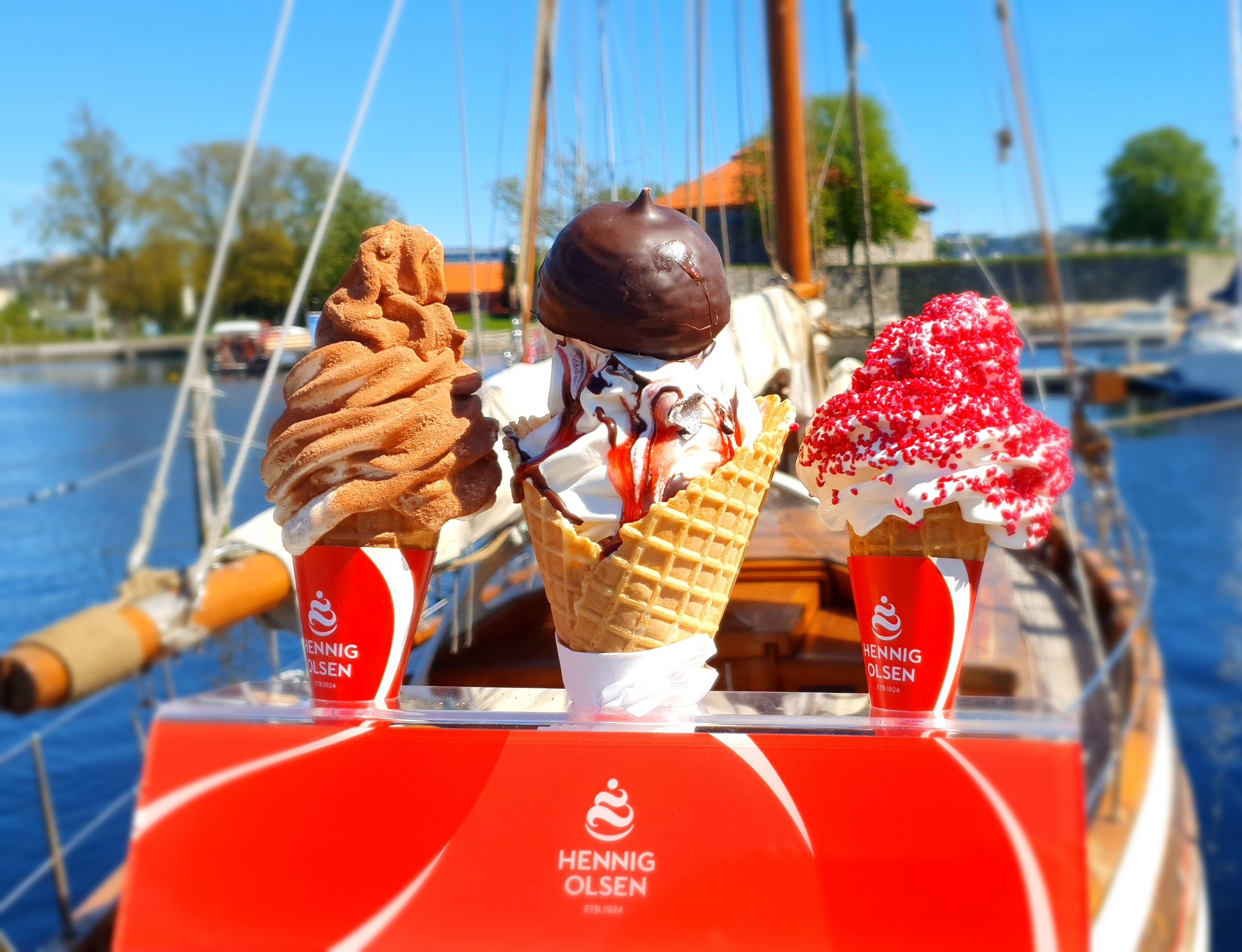 Is på Byssa, Kristiansand Gjestehavn