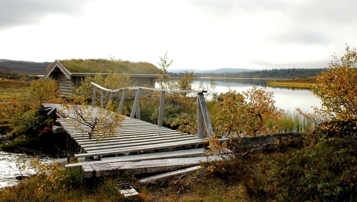 Gjefsjøstien trail from Ismenningen