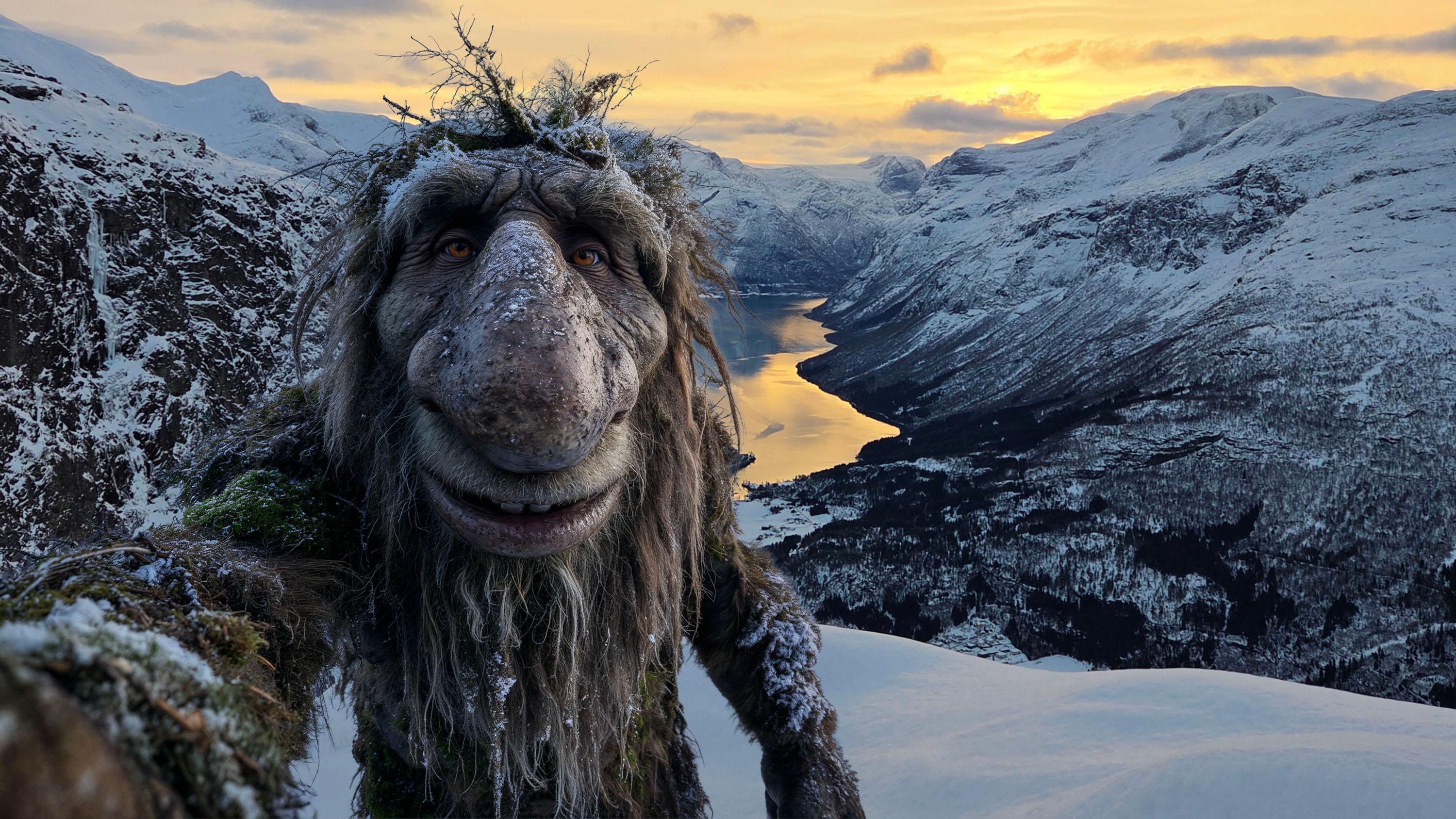 Twigs enjoying the view in Loen