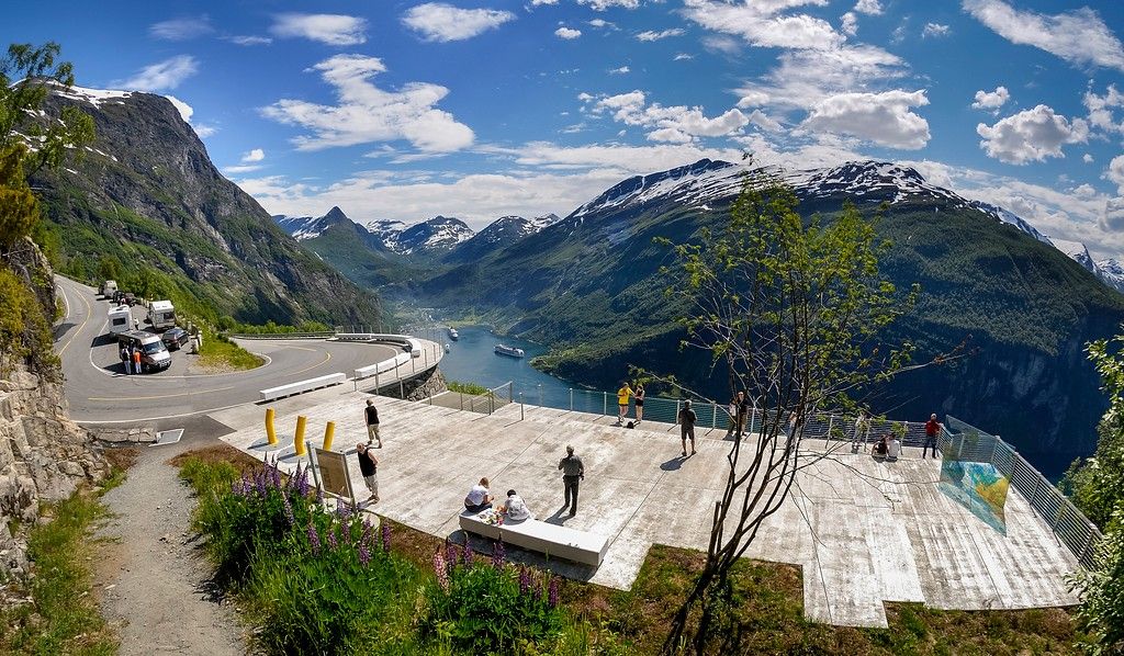 Ørnesvingen in Geiranger