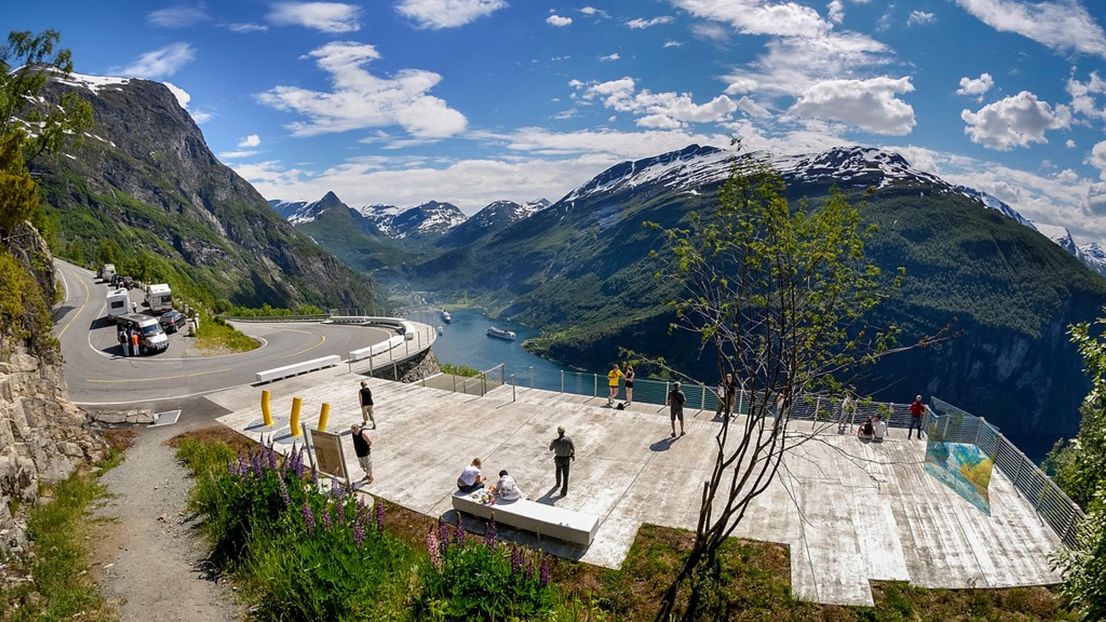 Ørnesvingen in Geiranger