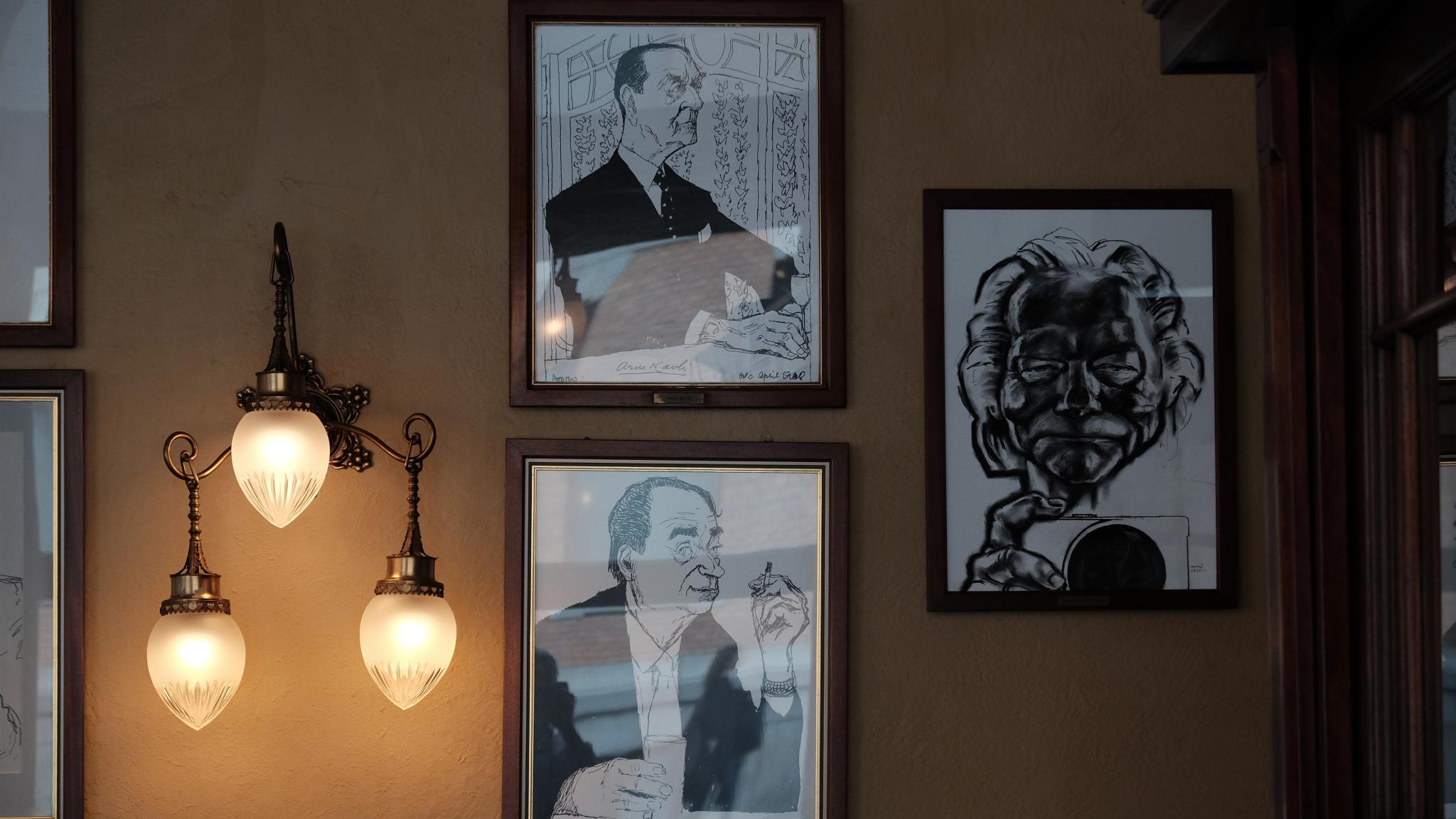 Inside the Theatercaféen, Oslo, Eastern Norway