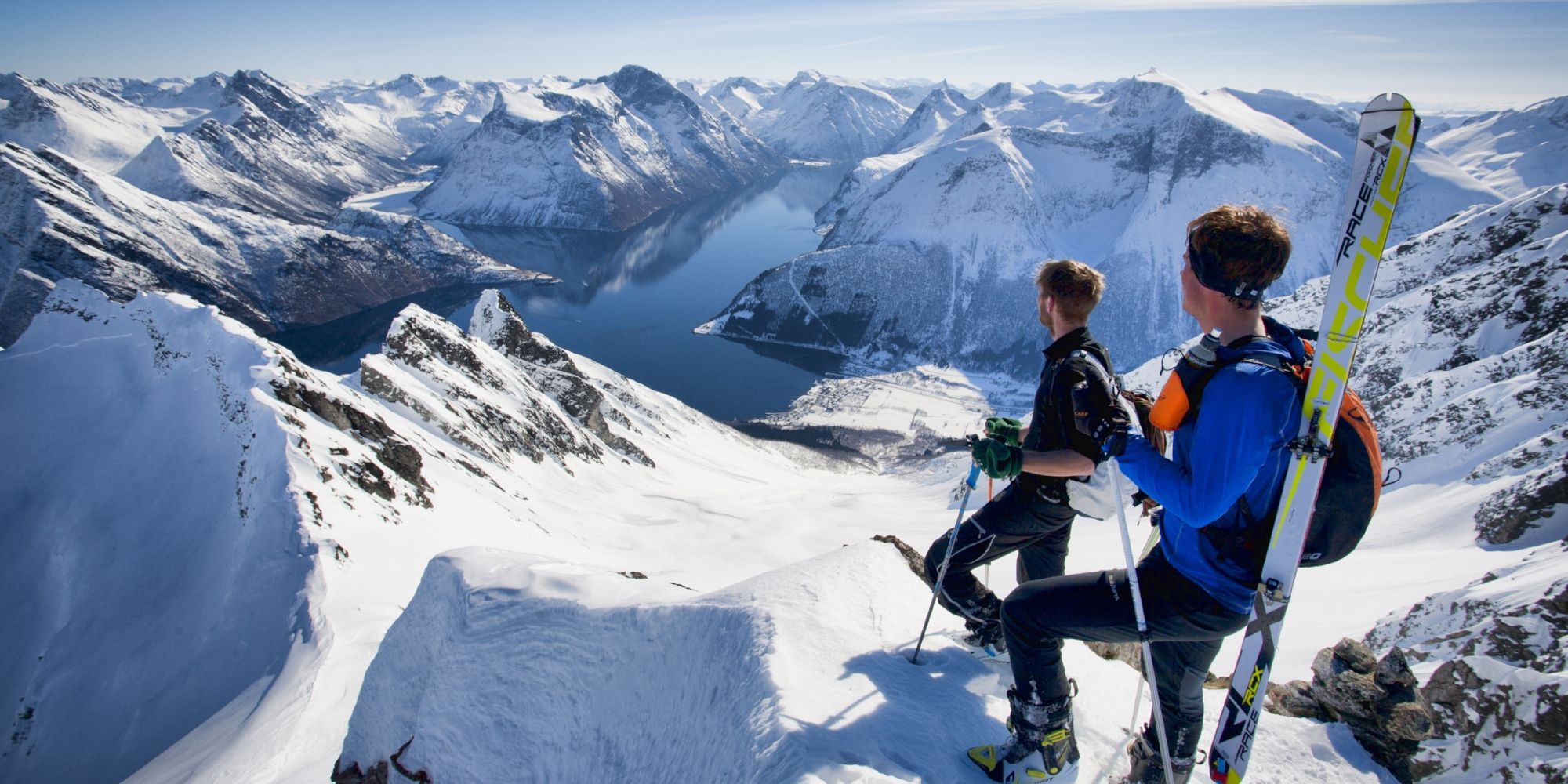 Skiing in Fjord Norway