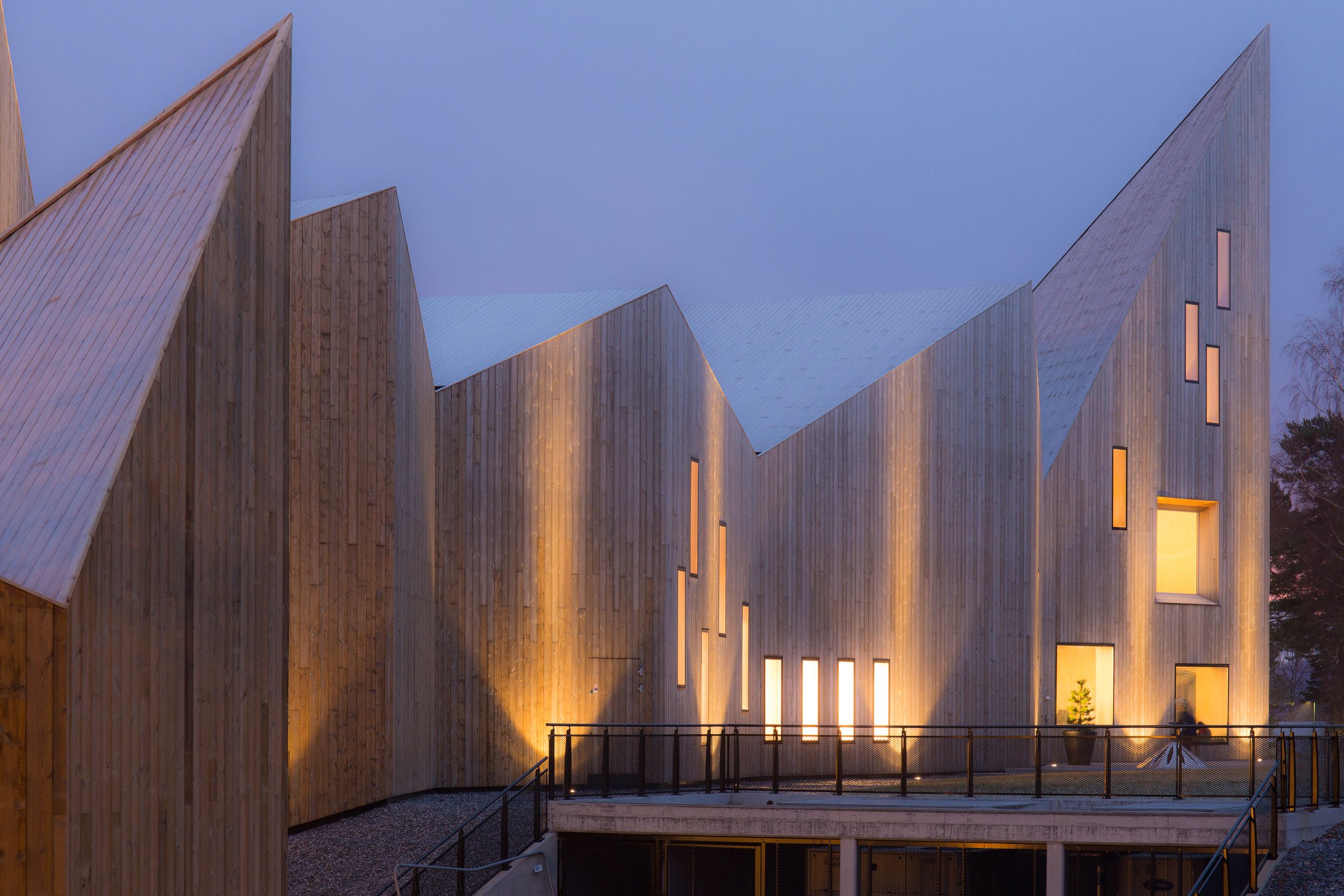 The Crown, main building at the Romsdal museum, in Molde