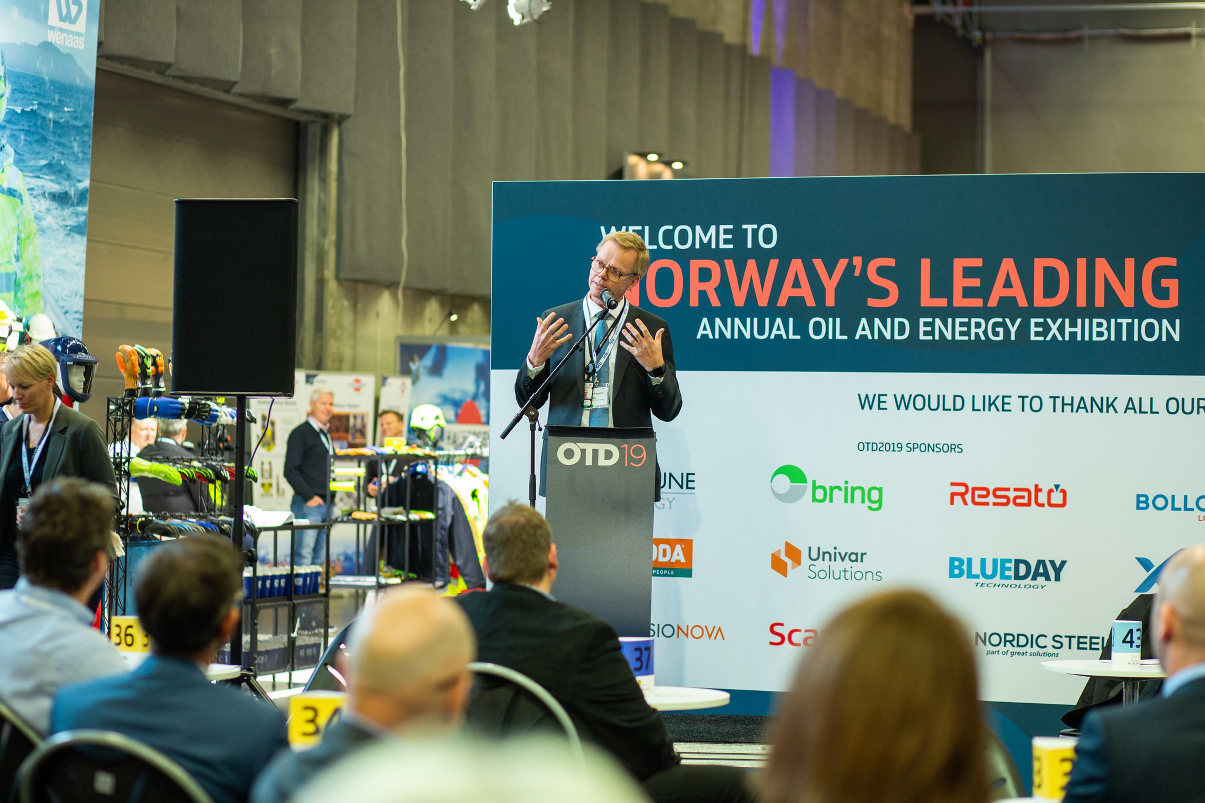 Presentation at Offshore Technology Days 2019 in Stavanger, Norway