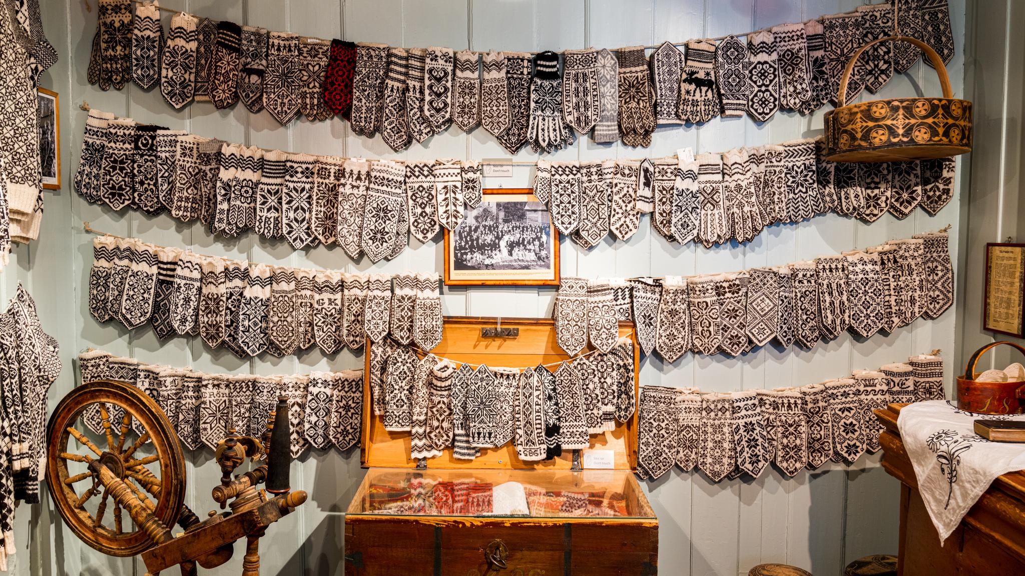 Brudeloftet hos Selbu Bygdemuseum, Trøndelag, Norge.