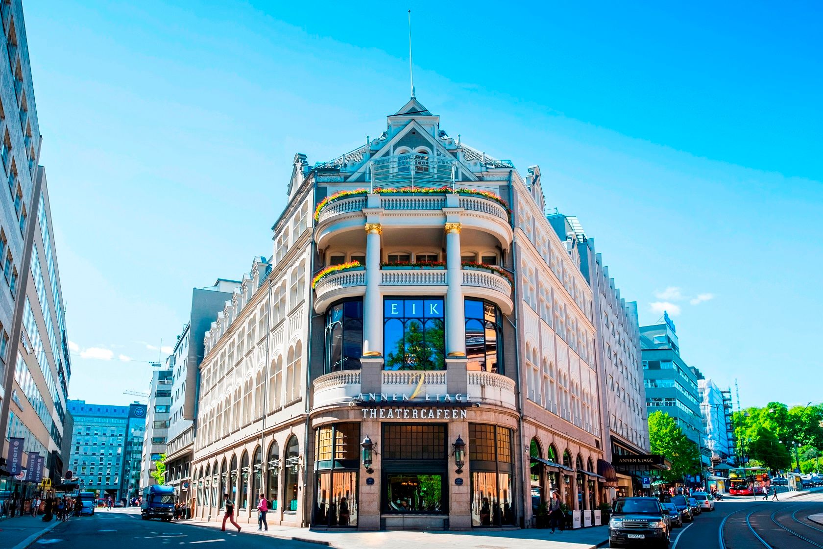 Exterior view of Hotel Continental in Oslo
