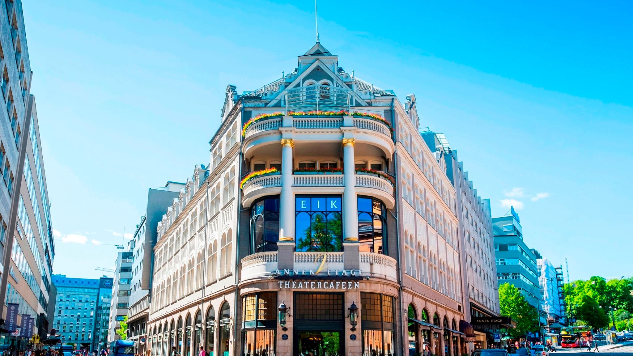Exterior view of Hotel Continental in Oslo