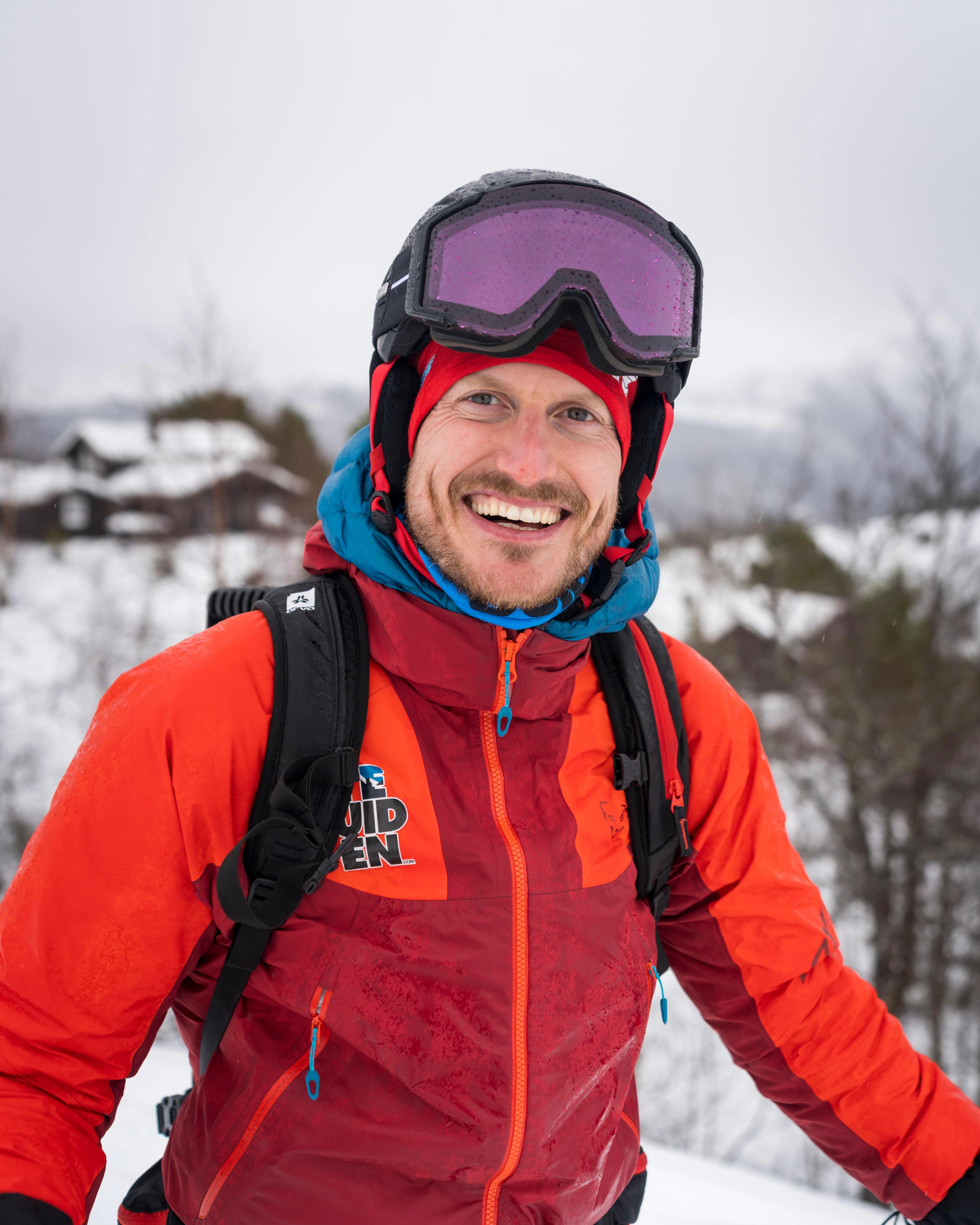 Guide Erlend Kløvjan Ringstad at Uteguiden at Strandafjellet