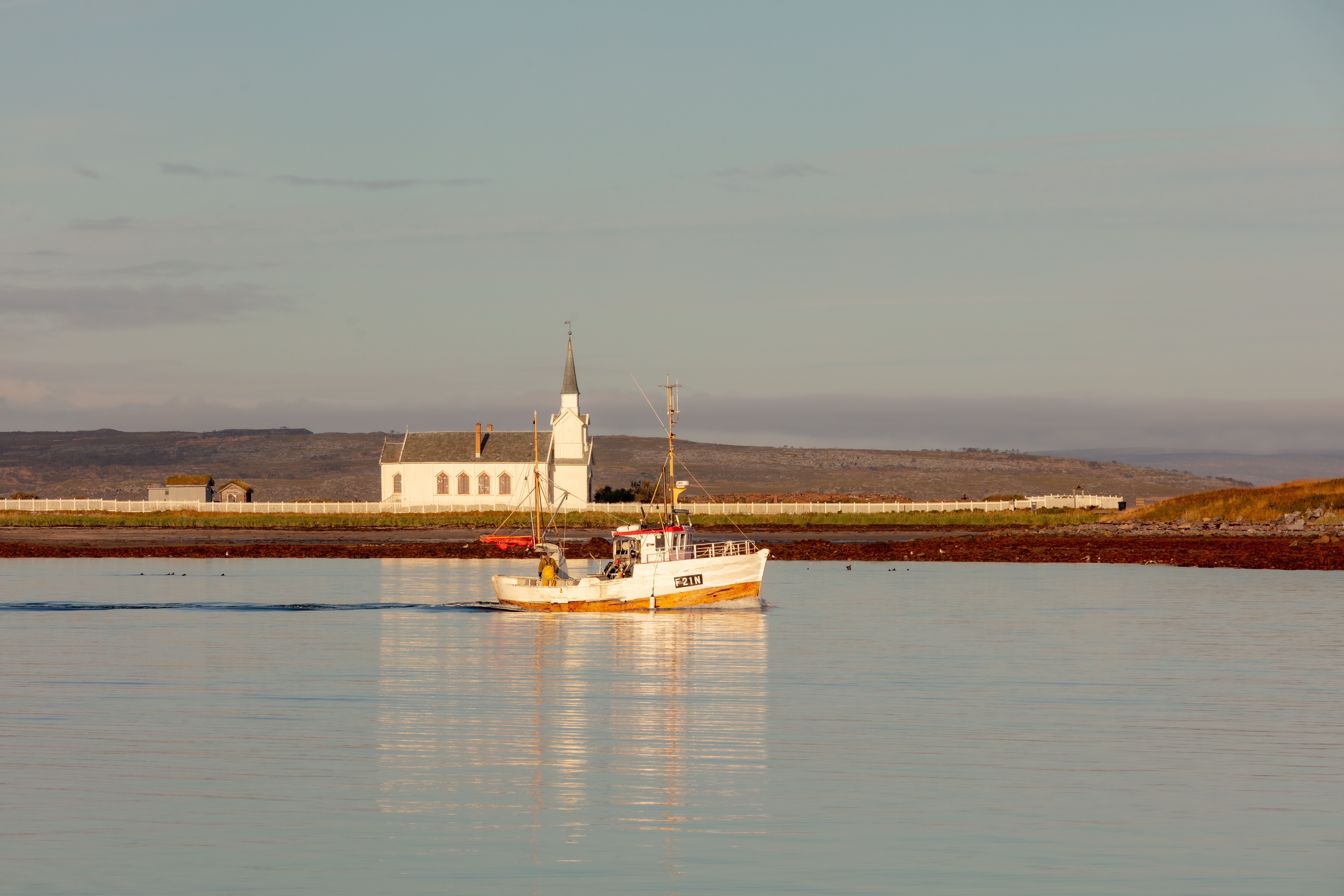 Nesseby Church in Varanger