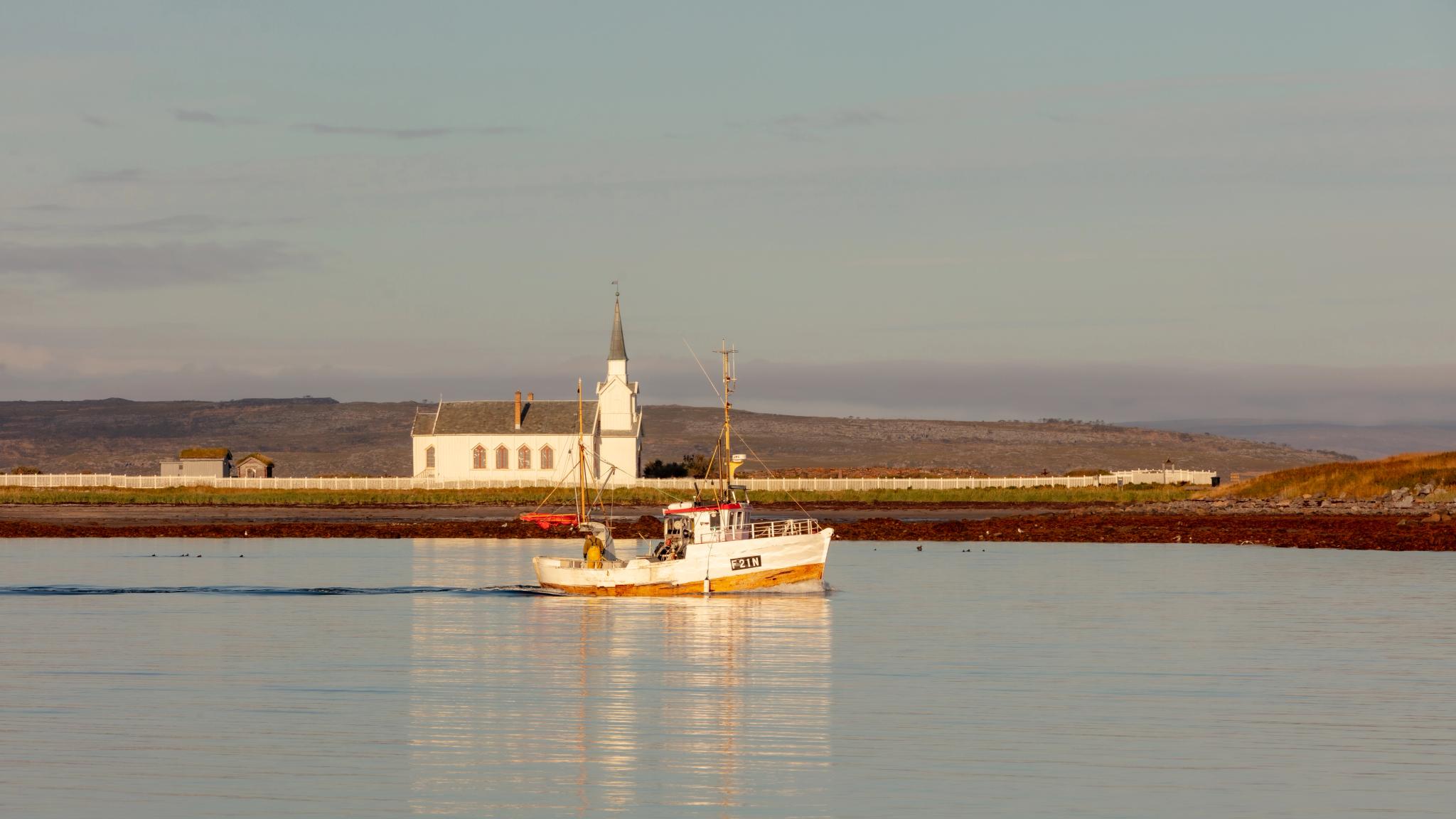 Nesseby Church in Varanger