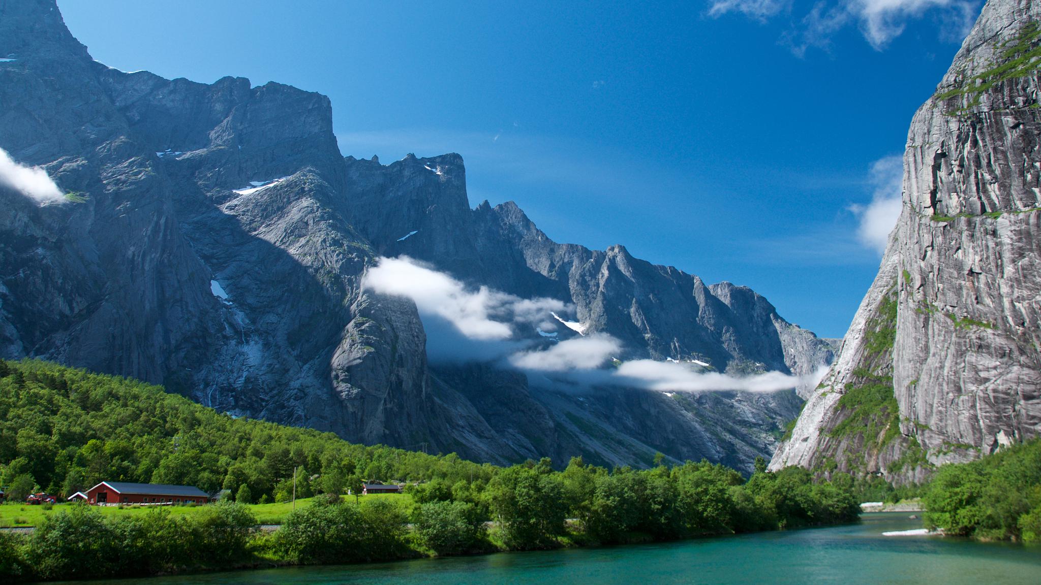 Trolltindane Mountain