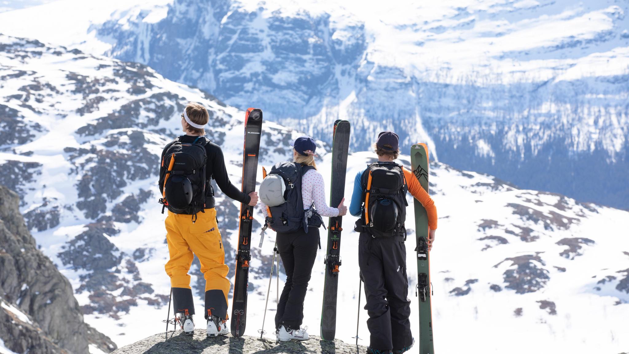 Ski touring in Hemsedal, Eastern Norway