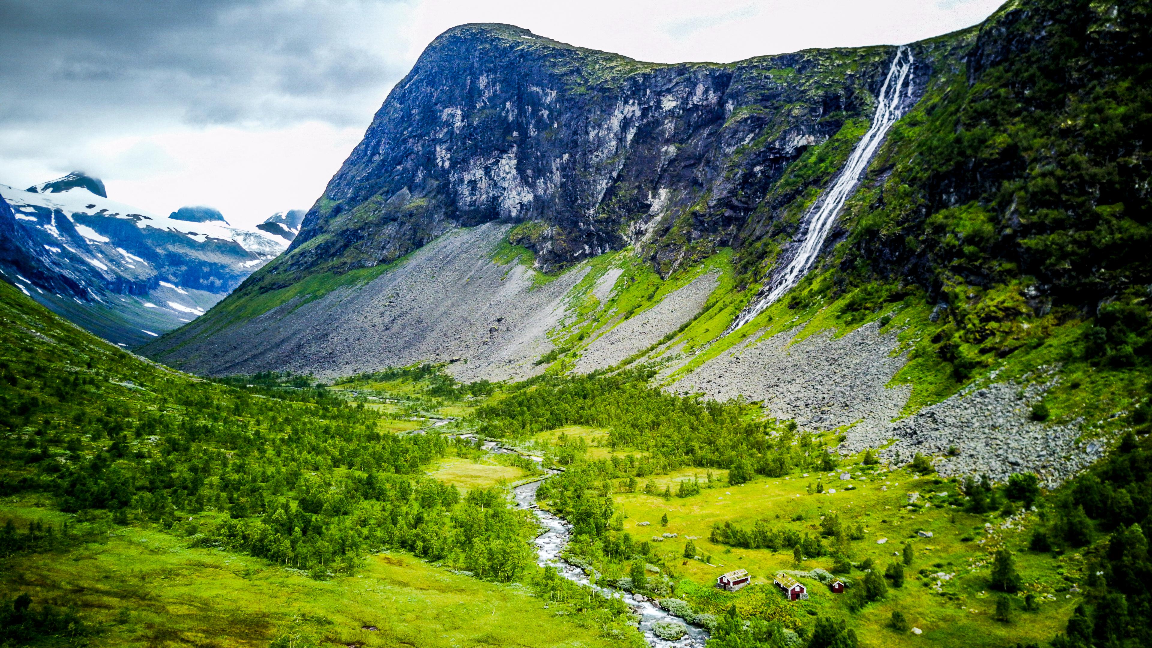 Northern Europe's largest canyon, in Alta, Northern Norway