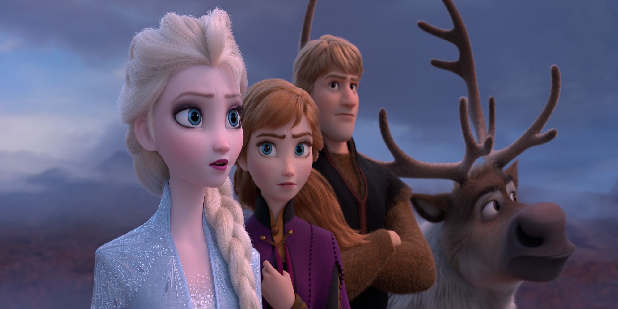Elsa, Anna, Kristoff and Sven, Frozen 2