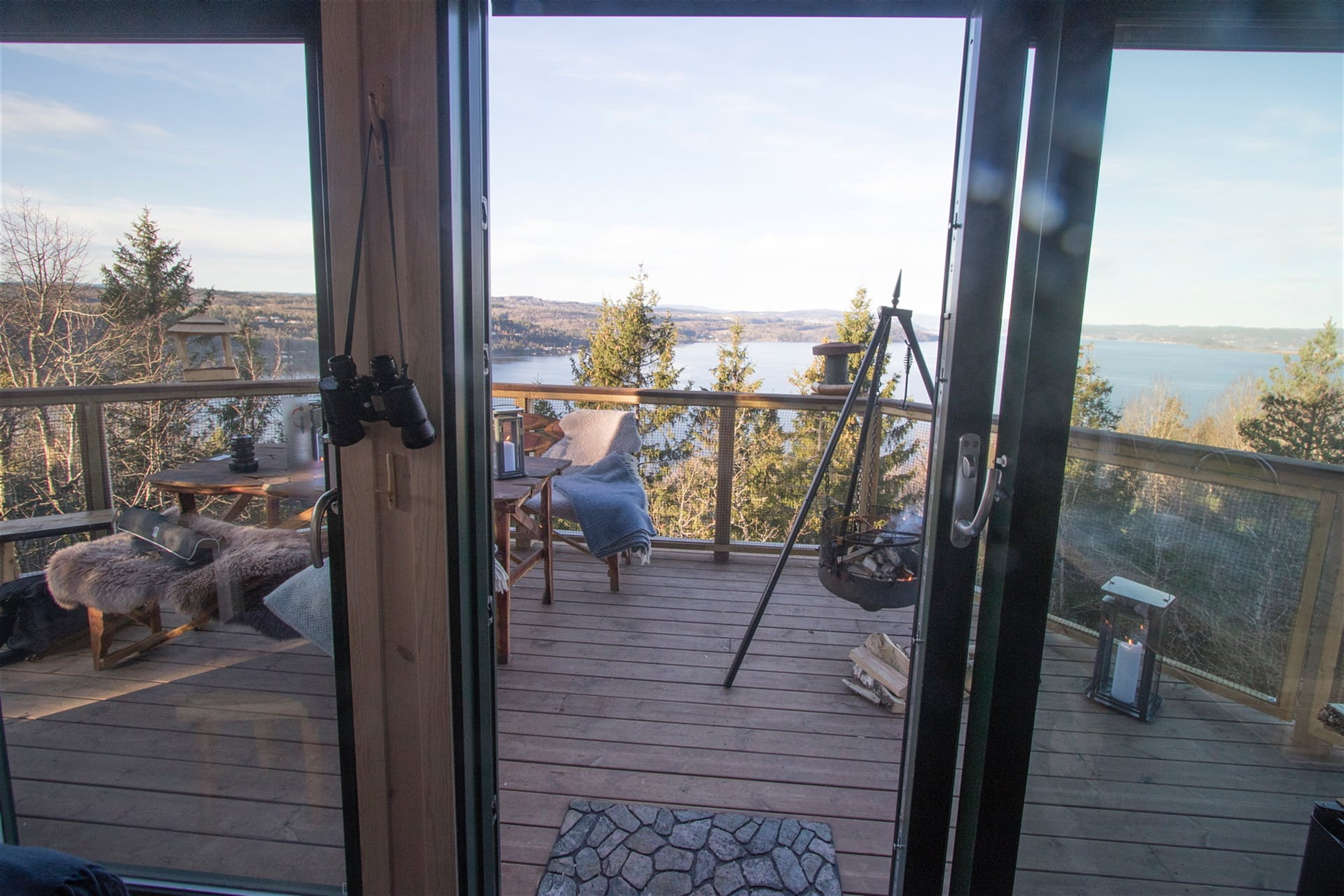 Treetop Cabin Oslofjord outside Horten, Eastern Norway