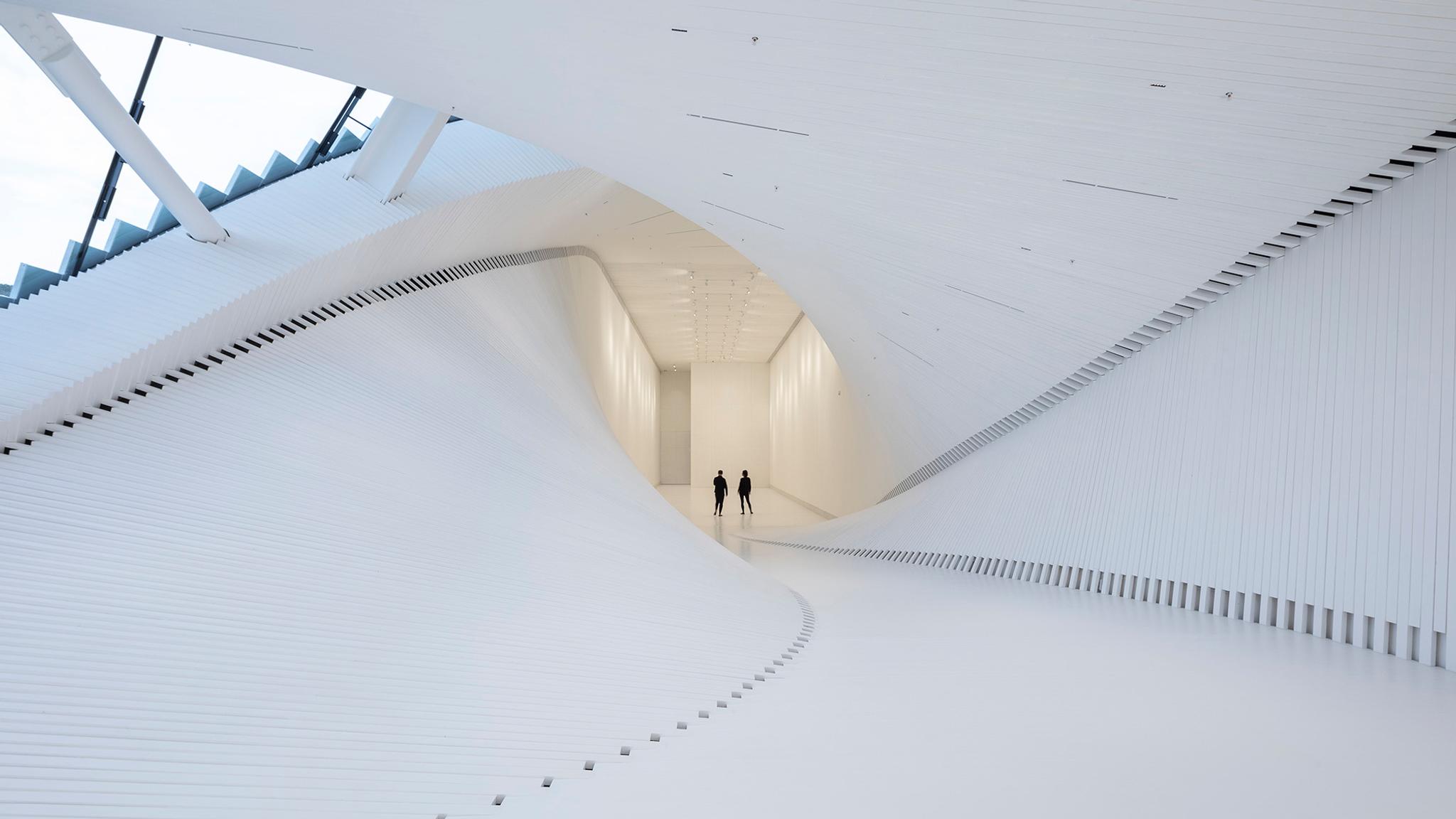 The Twist at the Kistefos Museum, Hadeland, Eastern Norway